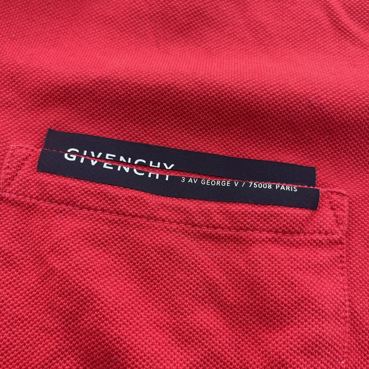 Givenchy GIVENCHY Tape Logo Pocket Polo Shirt Size US L / EU 52-54 / 3 - 3 Thumbnail