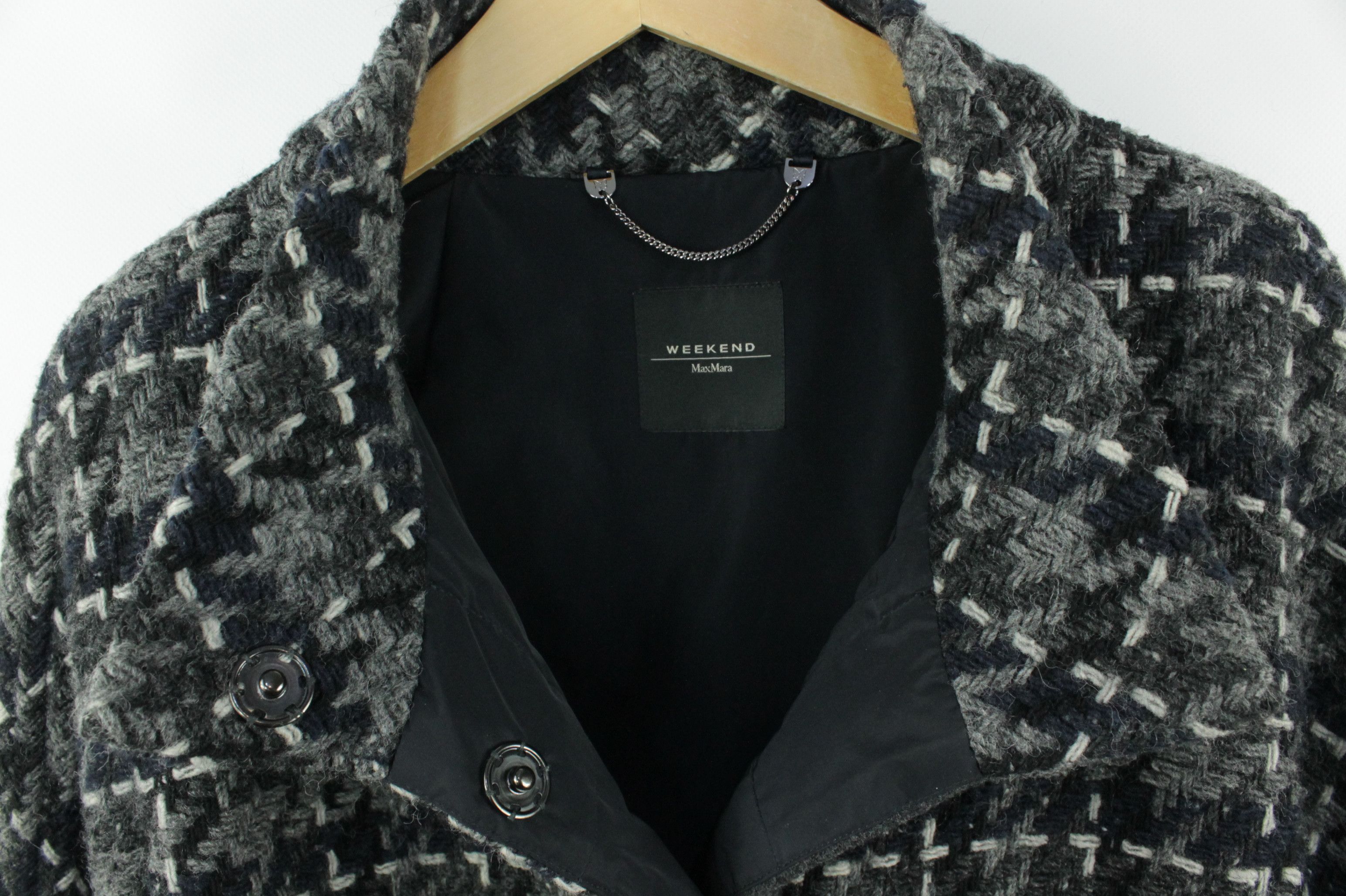 Max Mara × Weekend Max Mara Weekend Max Mara Knit Wool Jacket Size L / US 10 / IT 46 - 3 Thumbnail