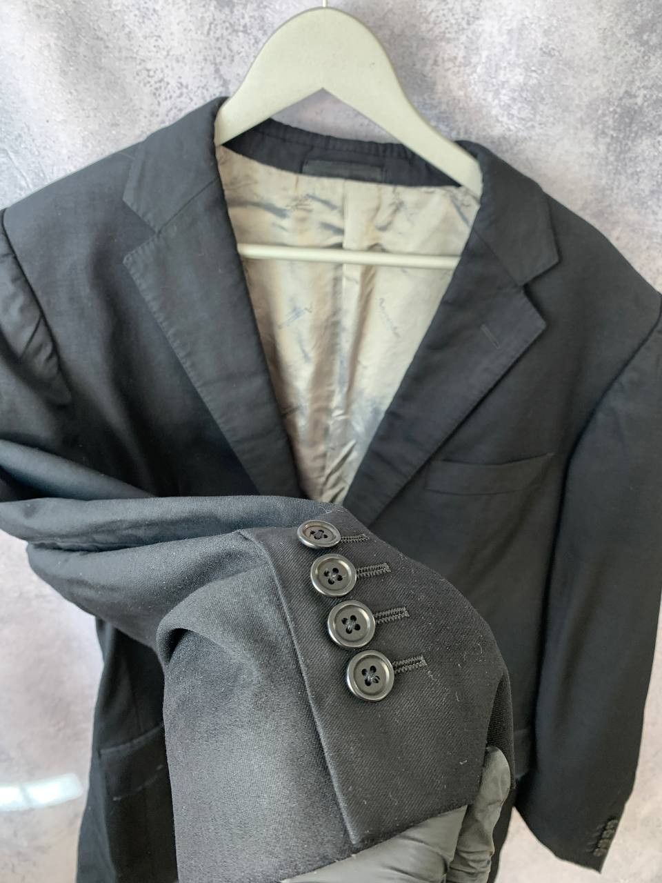 Aquascutum Aquascutum Portugal Blazer Jacket Coat Vintage Monogram Size 44L - 3 Thumbnail