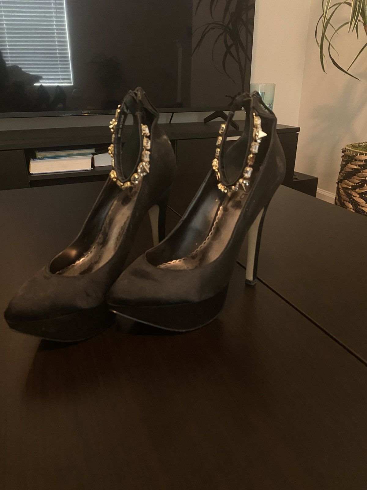 Bebe Bebe black heels Size US 8 / IT 38 - 1 Thumbnail