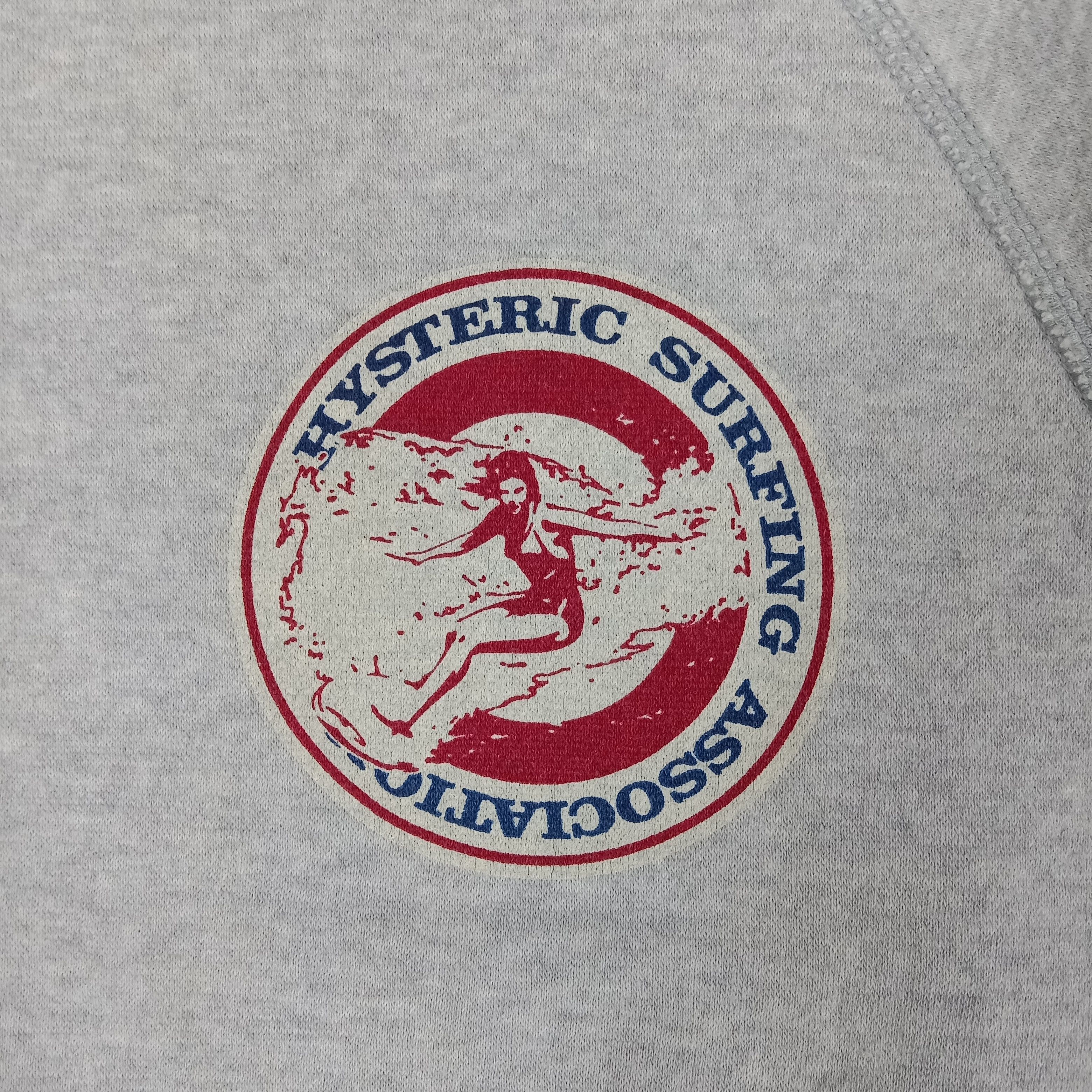 Hysteric Glamour × Japanese Brand × Vintage Hysteric Glamour Surfing Style Logo Custom Sweater Size US S / EU 44-46 / 1 - 8 Thumbnail