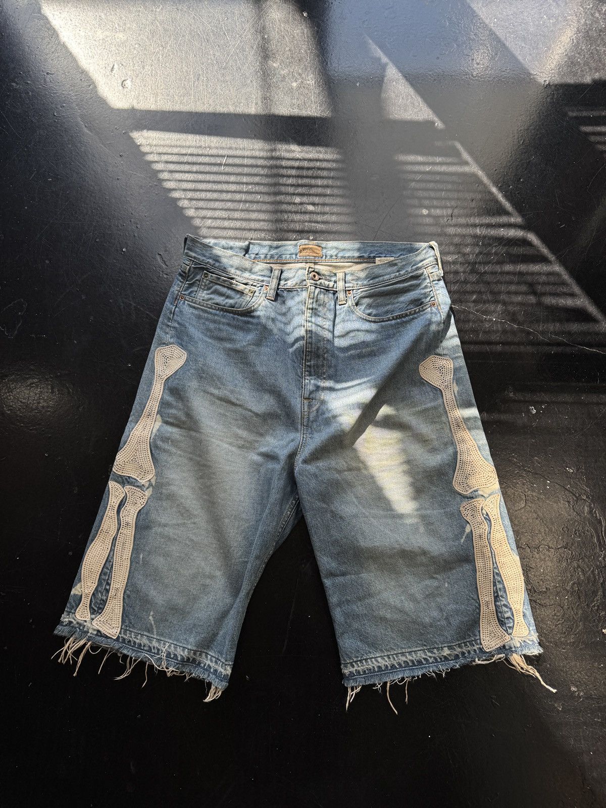 希少 KAPITAL 20SS Shorts Kapital Smiley Shorts - Ākaibu Store
