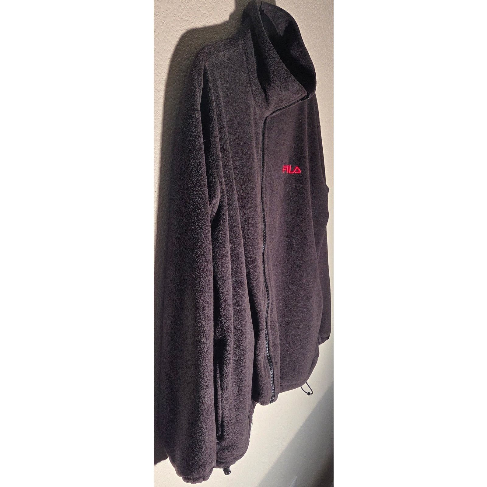 Fila Fila Black Full Zip Fleece Sweater - Men's Large Size US M / EU 48-50 / 2 - 3 Thumbnail