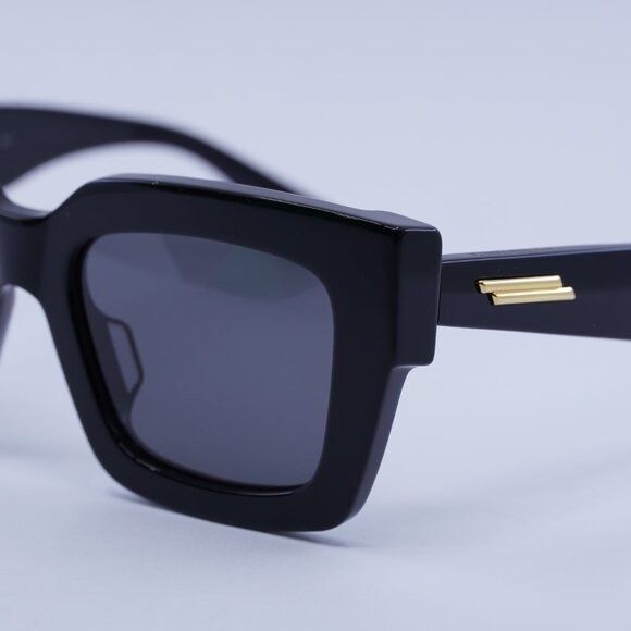 Bottega Veneta 🕶️ New Bottega Veneta BV1212S 001 Sunglasses - Black Frame Size ONE SIZE - 5 Thumbnail