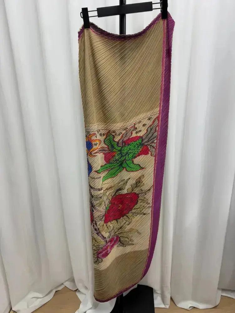 Issey Miyake Issey Miyake Pleats Please Painting Scarf Size ONE SIZE - 2 Thumbnail