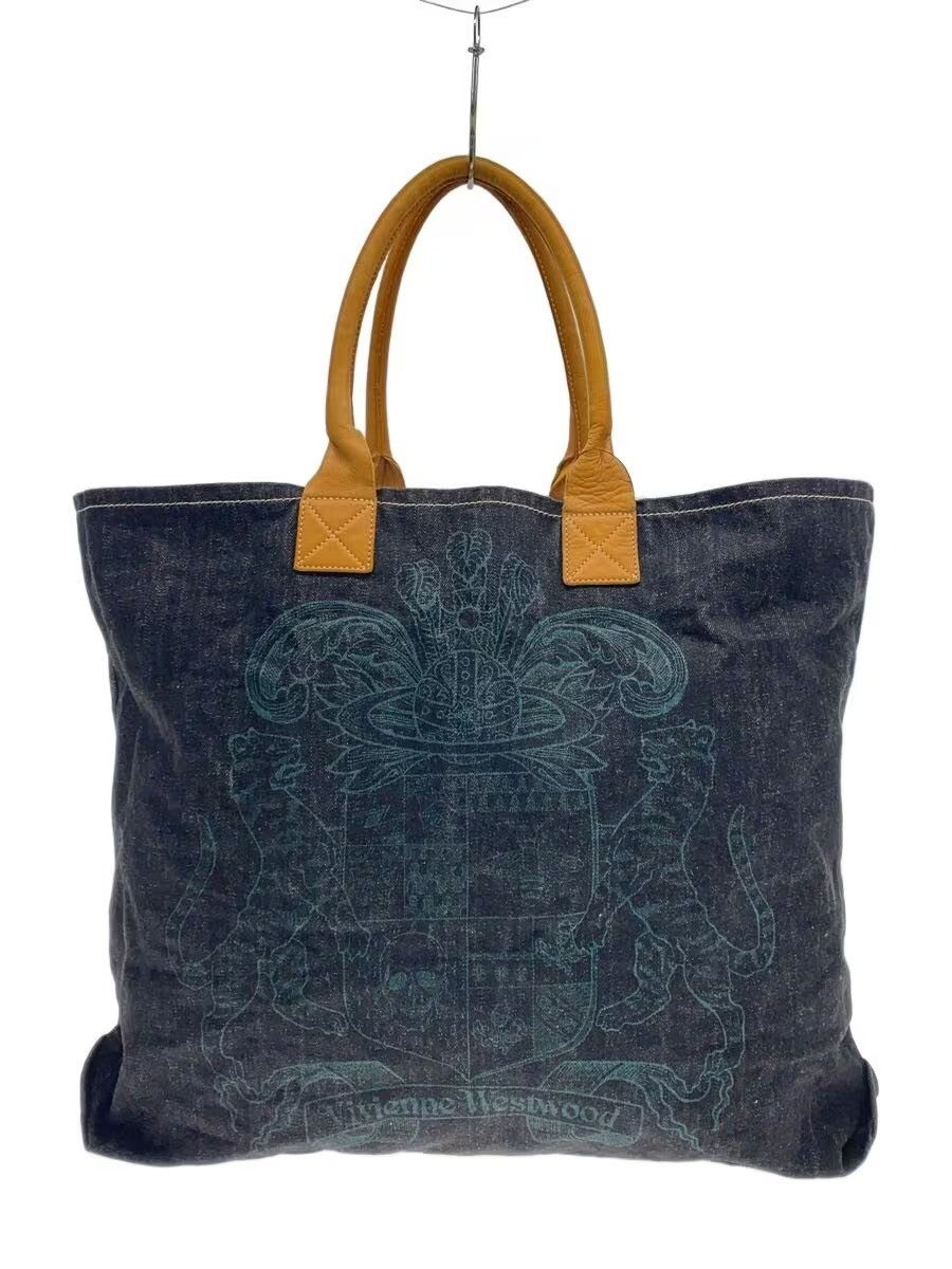 Vivienne Westwood Orb Denim Tote Bag Size ONE SIZE - 1 Thumbnail