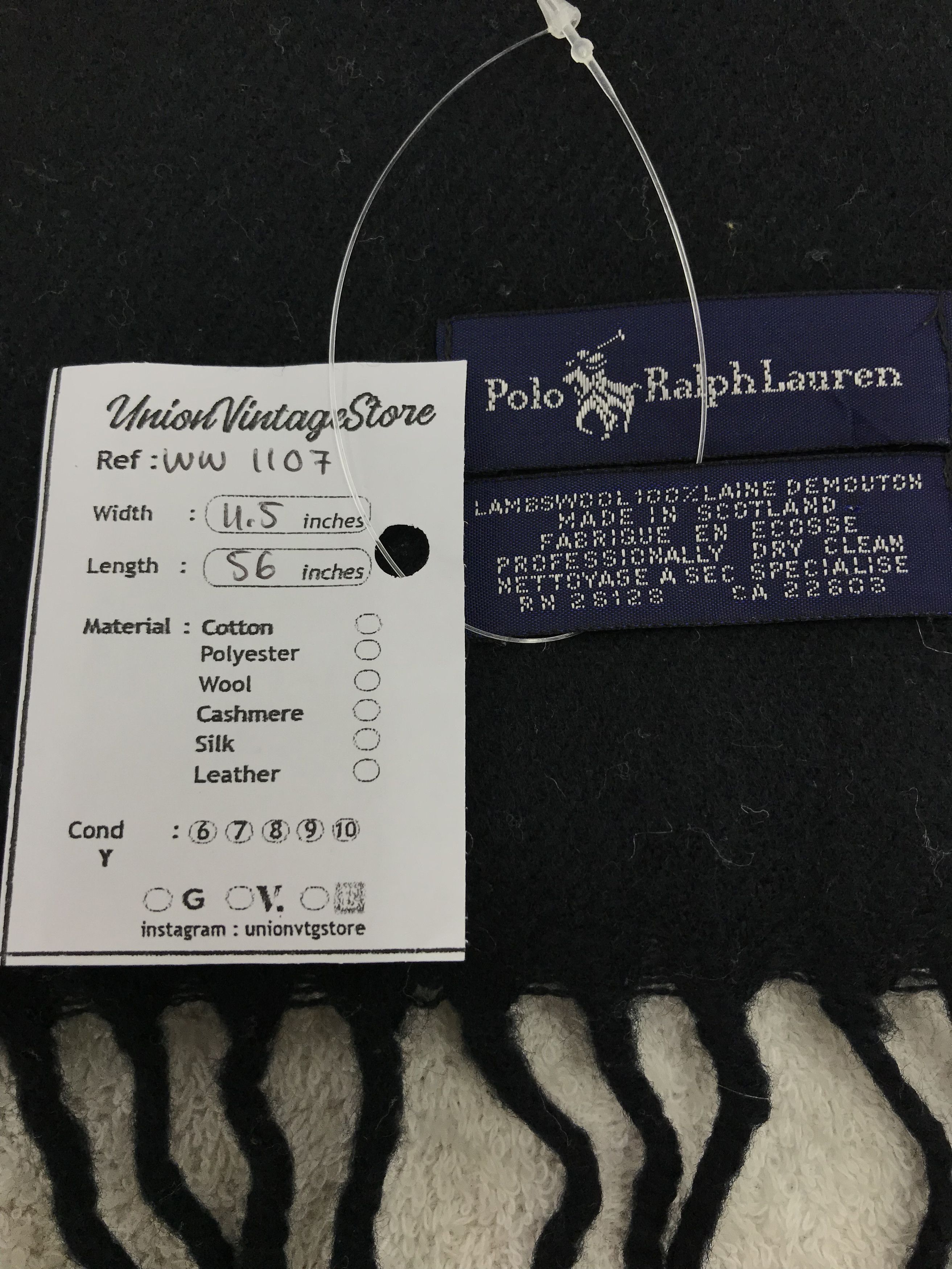 Polo Ralph Lauren Polo Ralph Lauren Scarf / Muffler / Neckwear - WW1107 Size ONE SIZE - 5 Thumbnail