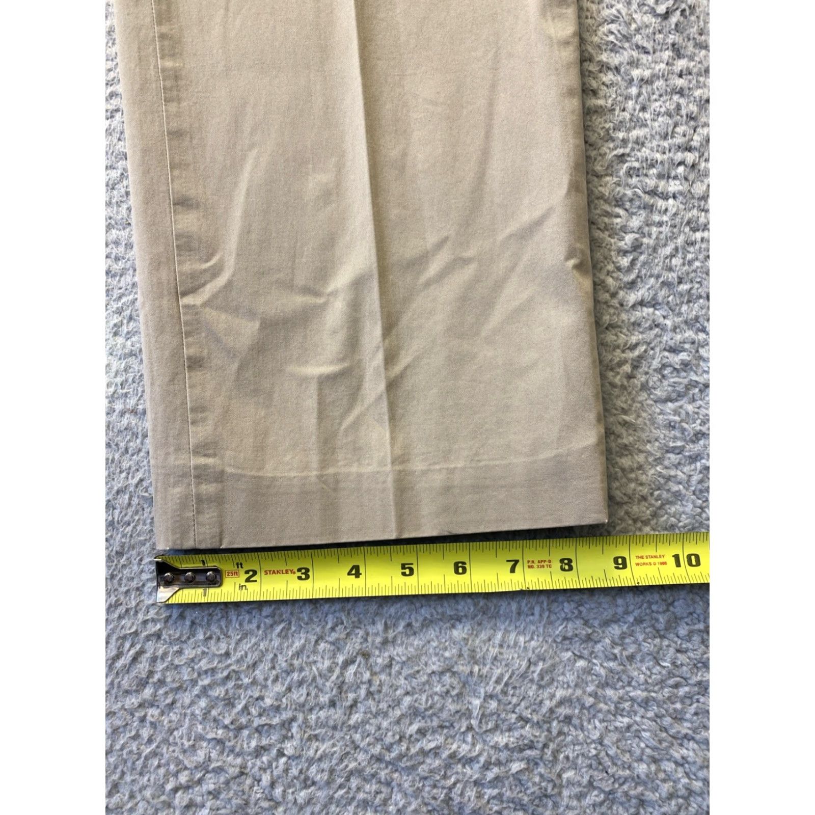 Vintage Hugo Boss Chino Pants Trousers Men’s Zip Solid Tan 34X34 Regular Inseam 34 Pocket Size US 34 / EU 50 - 7 Thumbnail