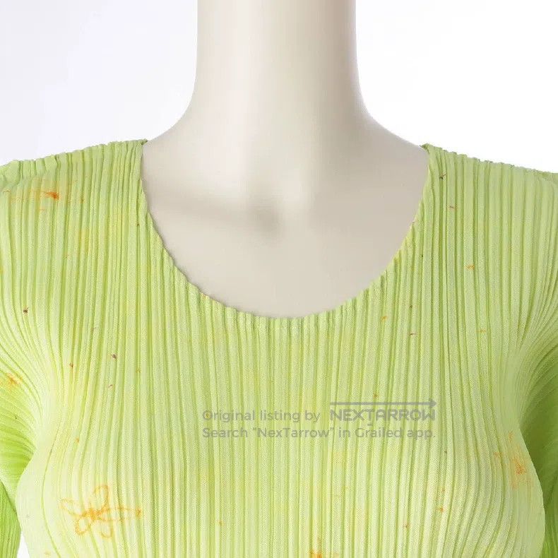 Issey Miyake Issey Miyake Green Dress Size M / US 6-8 / IT 42-44 - 5 Thumbnail