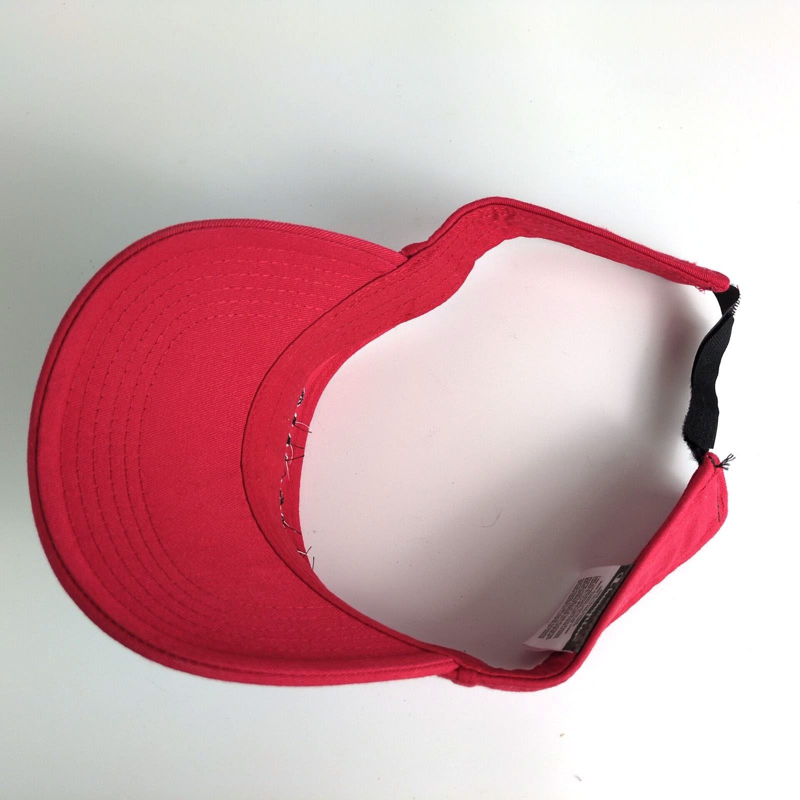 Champion Champion MLB Washington DC Nationals Red Sun Visor Hat Size ONE SIZE - 5 Thumbnail