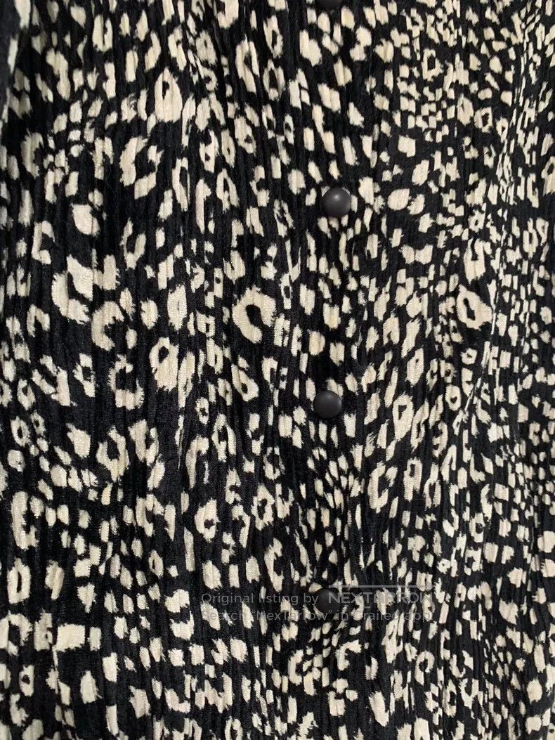 Issey Miyake Issey Miyake size:S Black Midi Skirt Size 22" - 5 Thumbnail