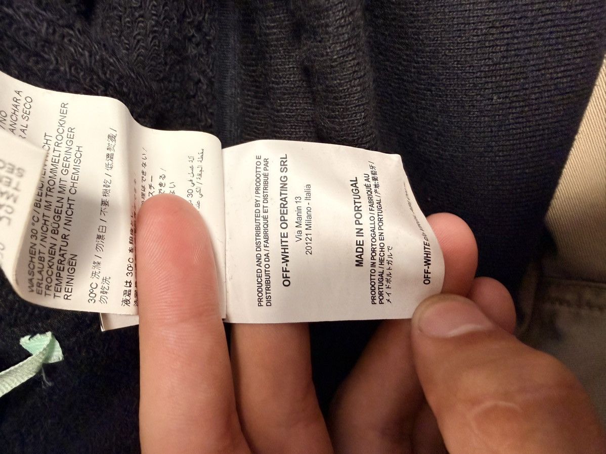 Off-White Off White Sweatpants Size US 34 / EU 50 - 10 Thumbnail
