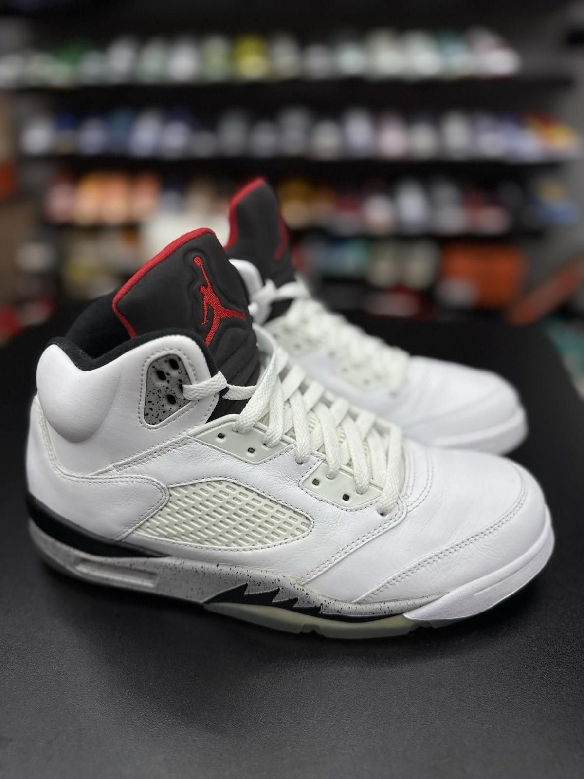 Jordan Brand Size 10.5 - Air Jordan 5 Retro White Cement (136027-104) Size US 10.5 / EU 43-44 - 12 Thumbnail