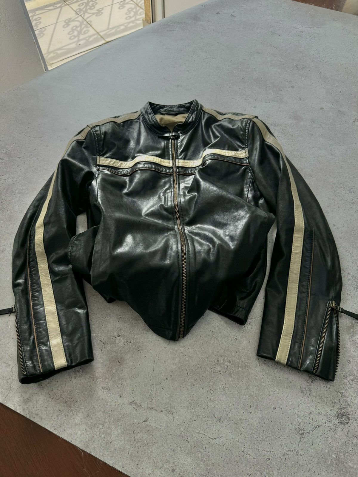 Men's Yohji Yamamoto Leather Jackets | Grailed