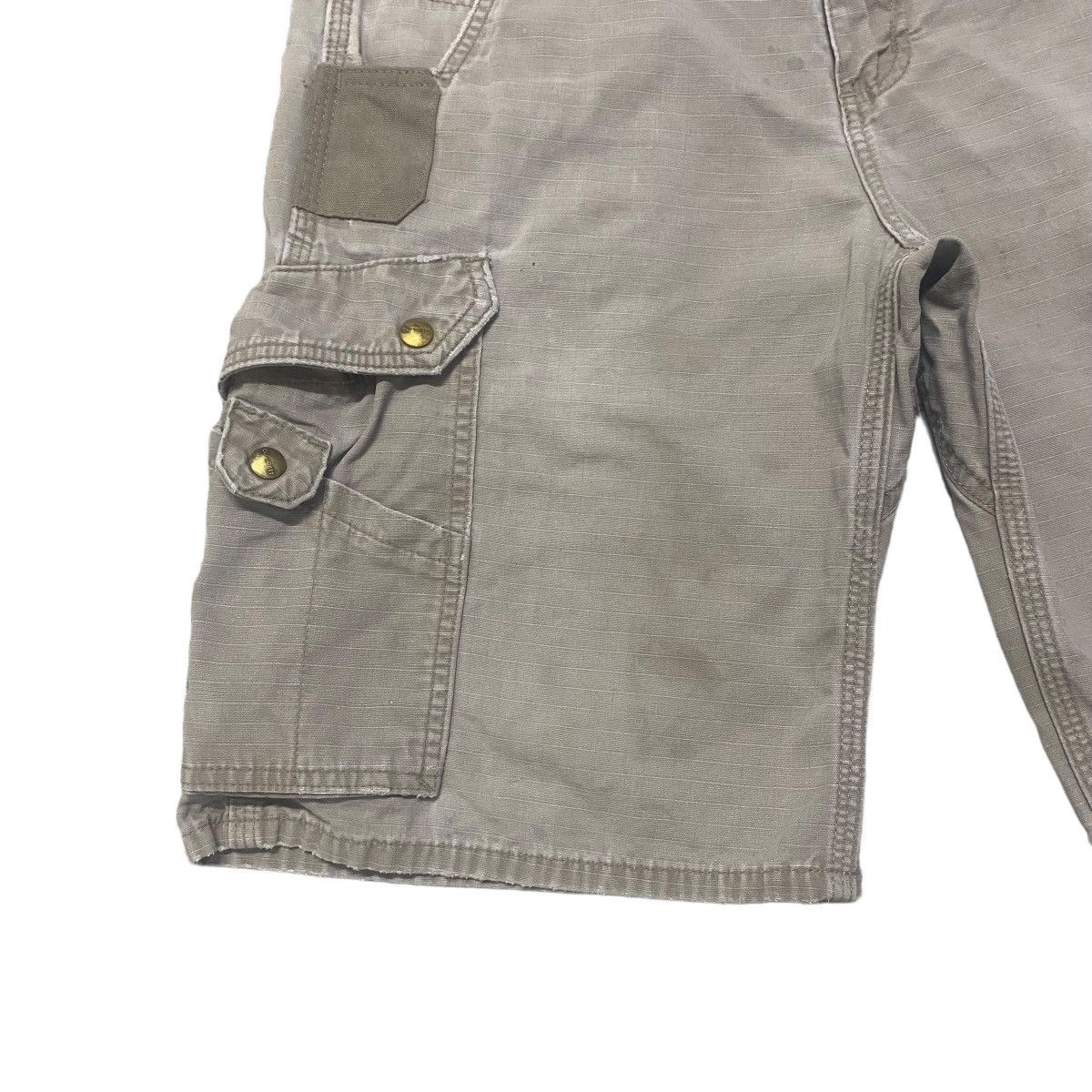 Carhartt Vintage Carhartt Ripstop Cargo Short Pants Size US 33 - 6 Thumbnail