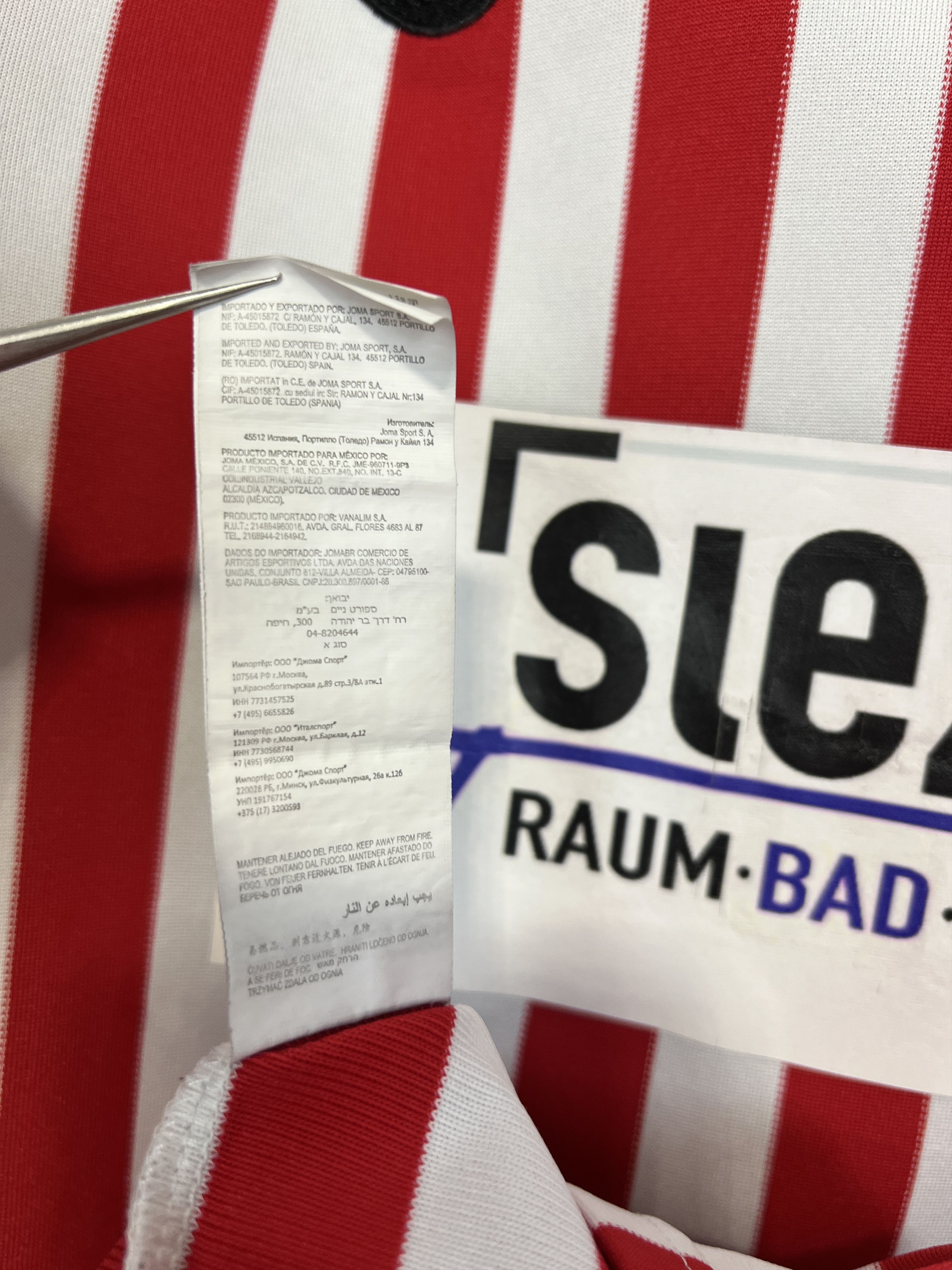 Joma Polonia Ludenscheid Football Shirt Player Issue Jersey Size US M / EU 48-50 / 2 - 7 Thumbnail