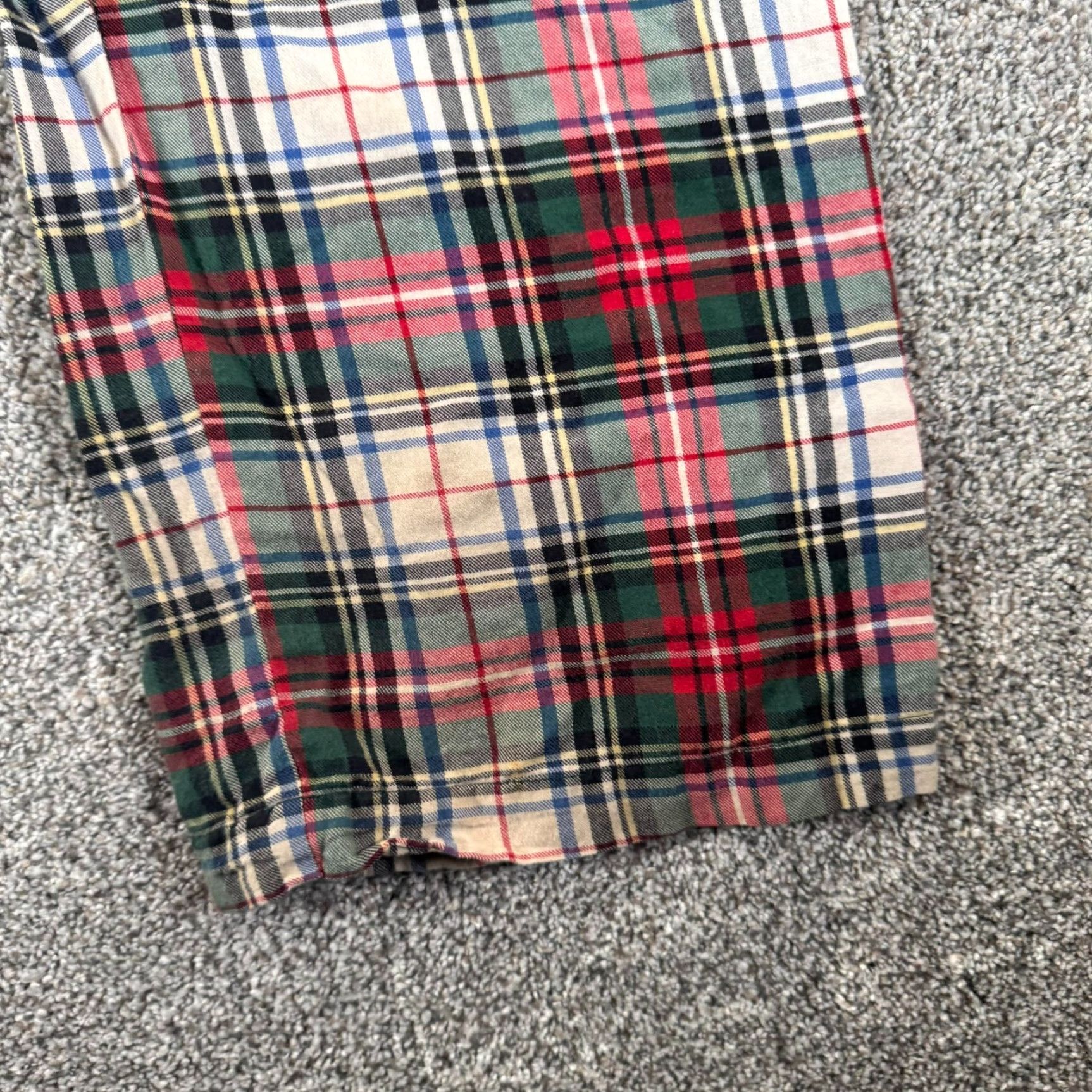 Polo Ralph Lauren VINTAGE Polo Ralph Lauren Pajama Pants Mens Medium Sleepwear Plaid Grandpa Preppy Red Size US M / EU 48-50 / 2 - 2 Thumbnail
