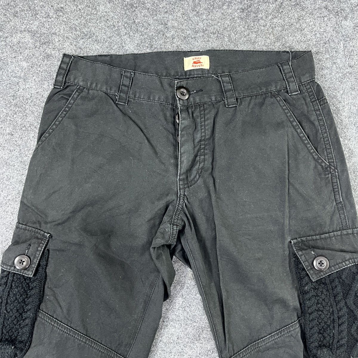 Japanese Brand Kriff Mayer Cargo Pants Multi Pocket C009 Size 30" / US 8 / IT 44 - 3 Thumbnail