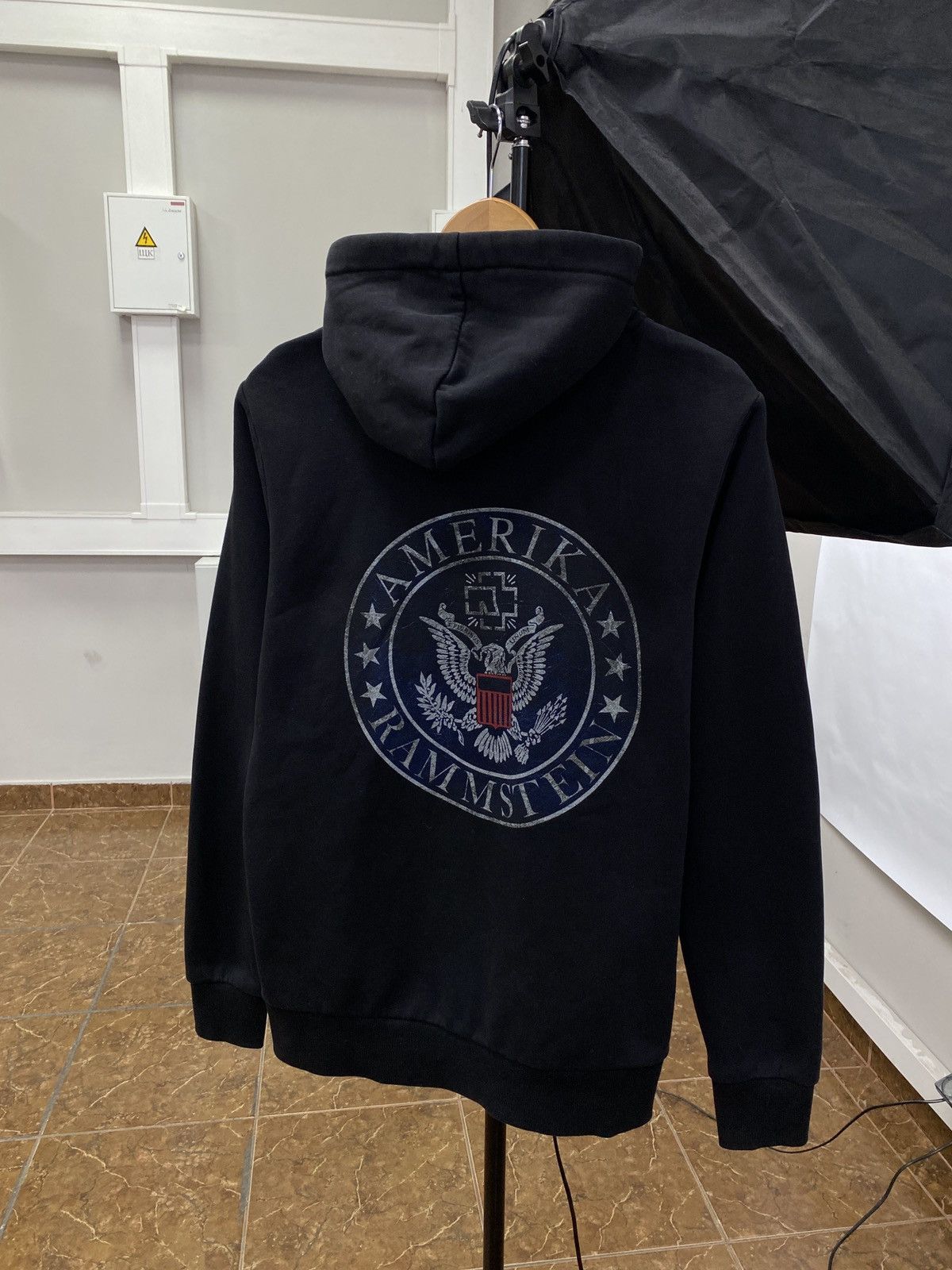 Band Tees Vintage Rammstein Were All Living In Amerika Zip Hoodie Size US M / EU 48-50 / 2 - 1 Thumbnail