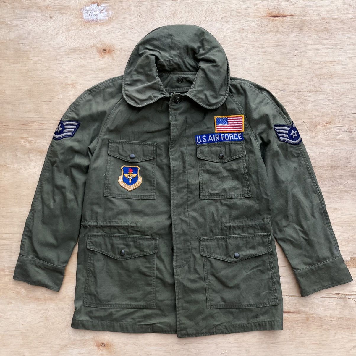 Alpha Industries SUPER RAREMILITARY ISSUE PARKA M66 OG 107 Size US S / EU 44-46 / 1 - 1 Thumbnail