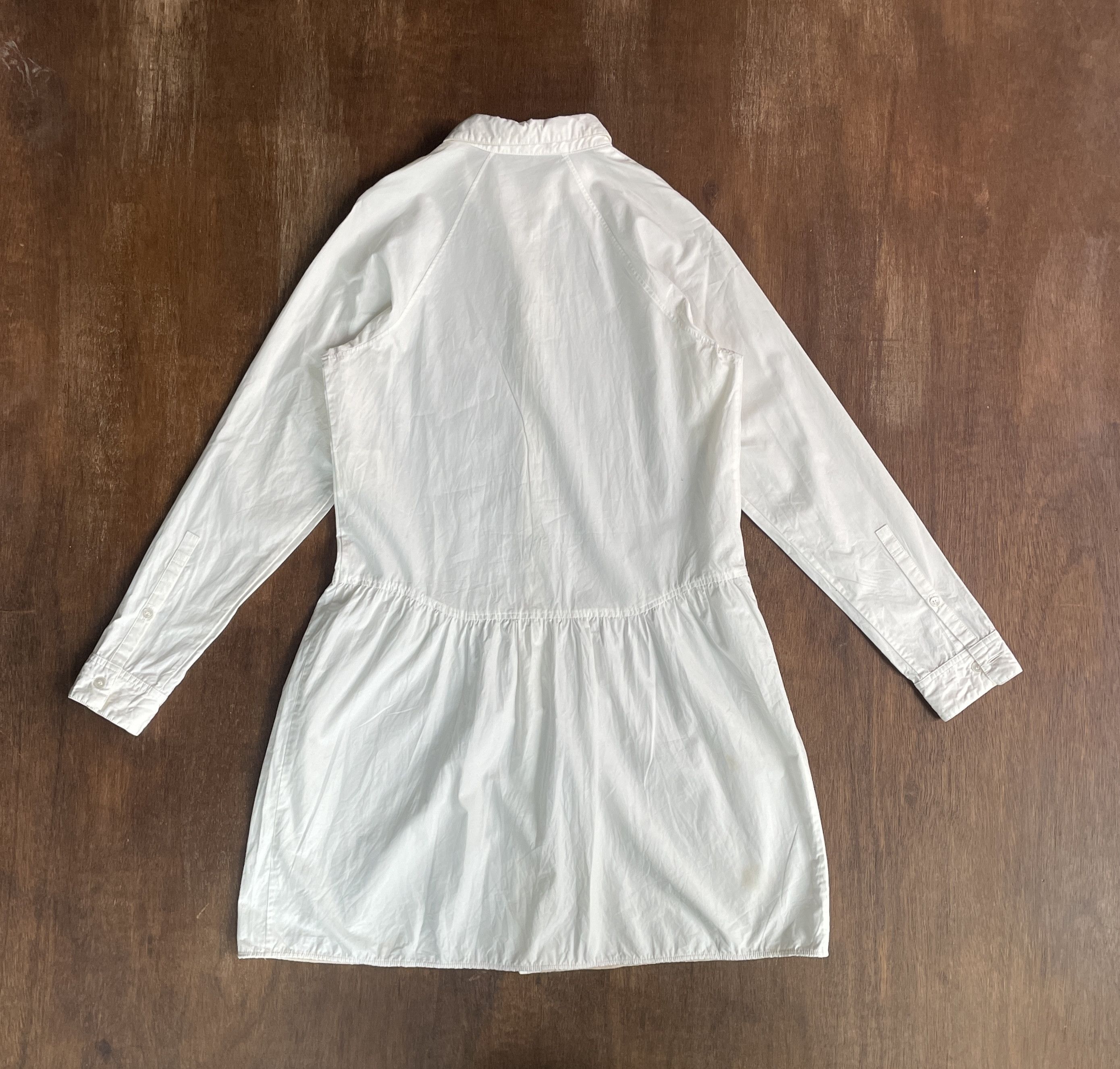 Undercover UNDERCOVER White Long Sleeve Shirt Dress Size US M / EU 48-50 / 2 - 7 Thumbnail