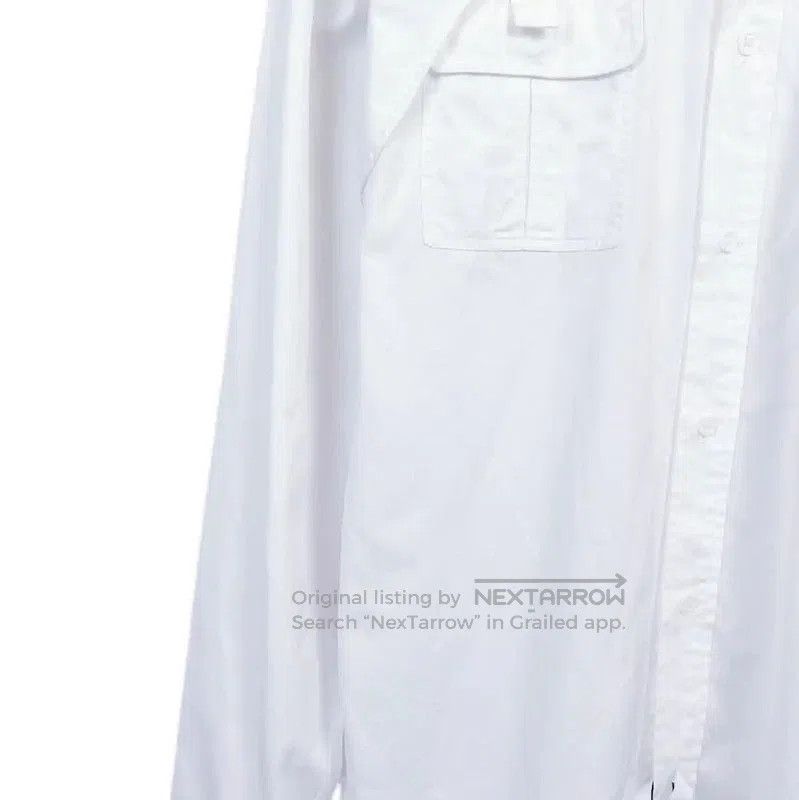 Dior Dior Long Sleeve White Cotton Shirt . Size M / US 6-8 / IT 42-44 - 4 Thumbnail