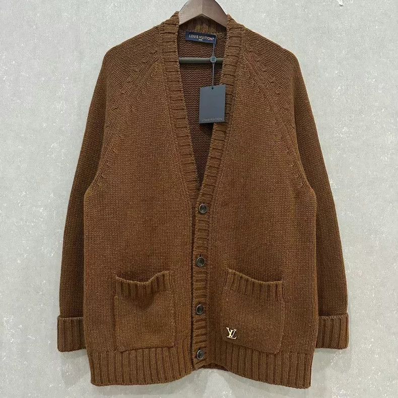 Louis Vuitton Louis Vuitton Wool Vintage Cardigan Coat - dmc Size US L / EU 52-54 / 3 - 1 Thumbnail