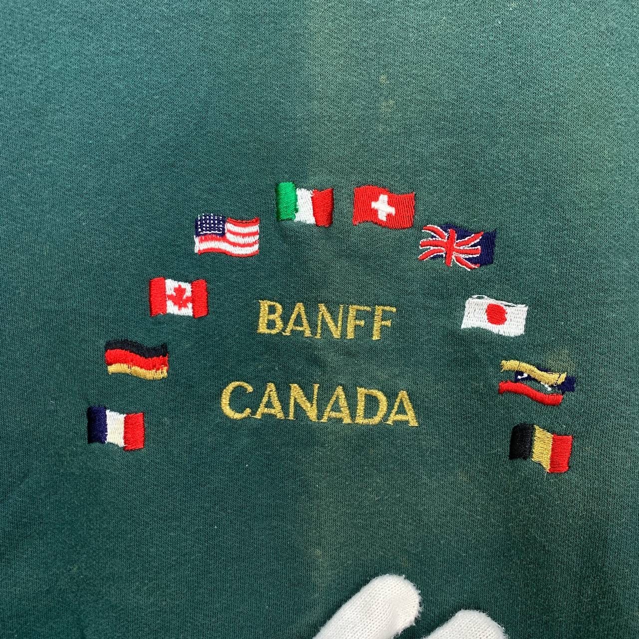 Vintage 90s Vintage BANFF CANADA by WAM Sweatshirt #2390-12 Size US L / EU 52-54 / 3 - 2 Thumbnail