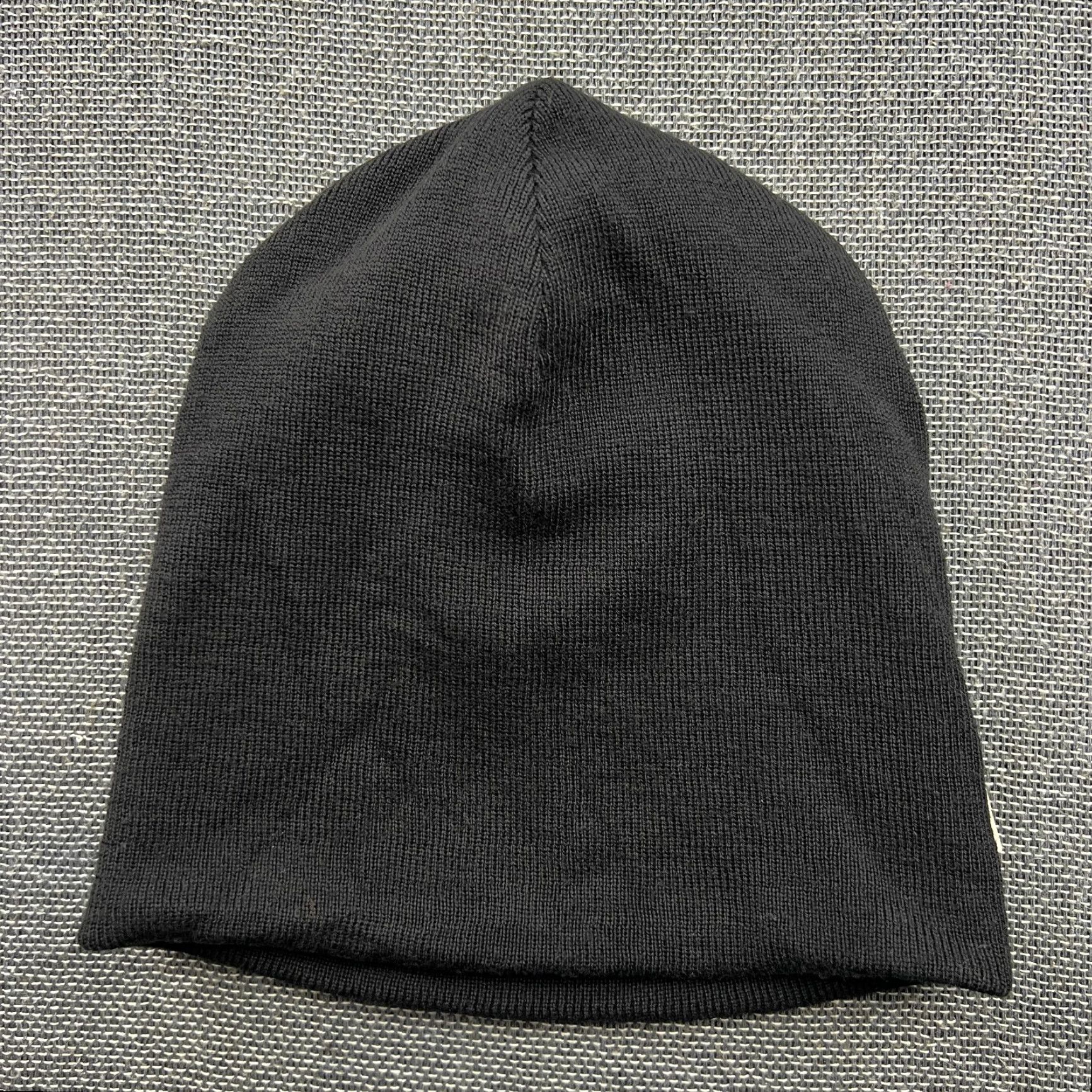 Vintage ACLIMA Beanie Hat One Size 100% Merino Wool Black Thermal Unisex Adults Knit Beanie Lined Shipped from Europe Ladies? Size ONE SIZE - 2 Thumbnail