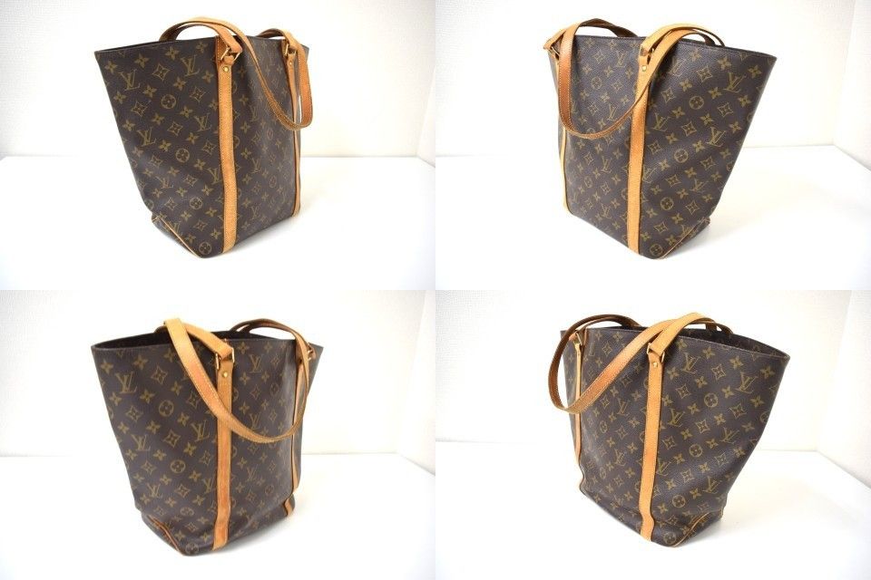 Louis Vuitton LV Sac Shopping Tote Bag Monogram Canvas M51108 Size ONE SIZE - 5 Thumbnail
