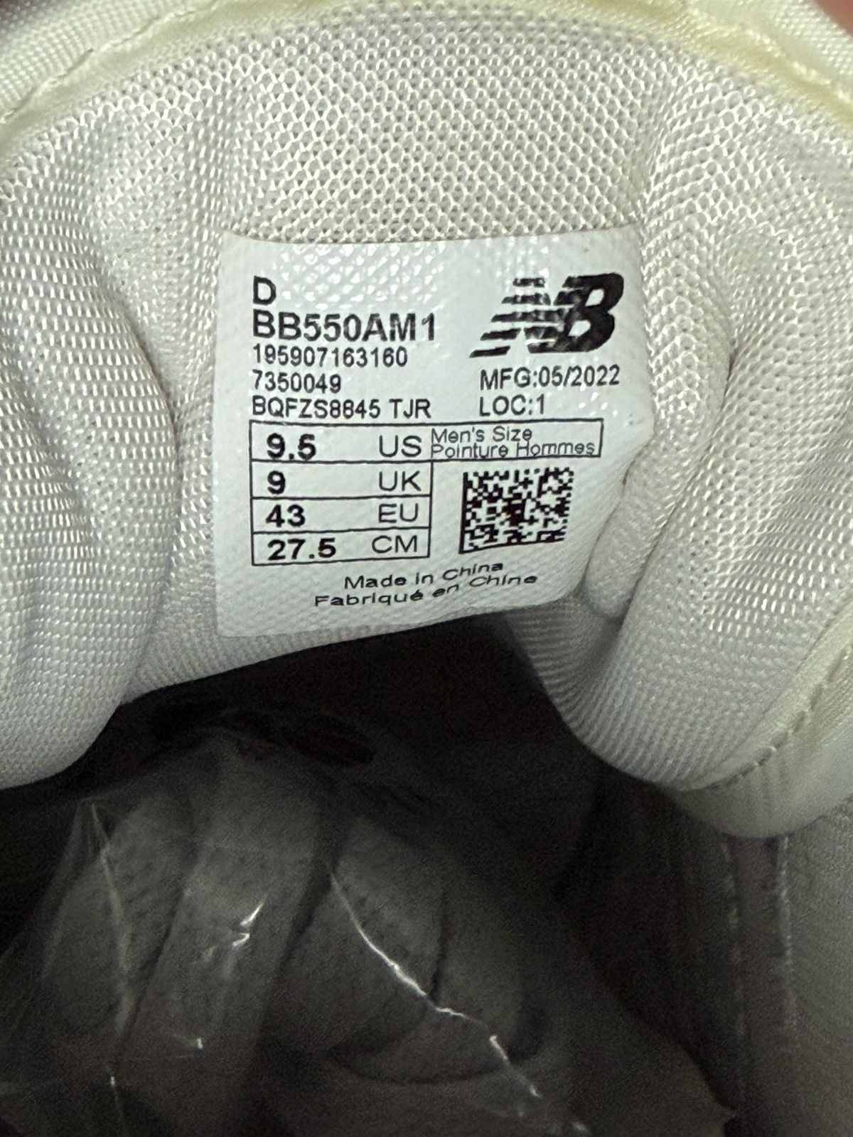 Aime Leon Dore × New Balance New Balance x Aimé Leon Dore 550 Sneakers White/Cream US 9.5 Size US 9.5 / EU 42-43 - 8 Thumbnail