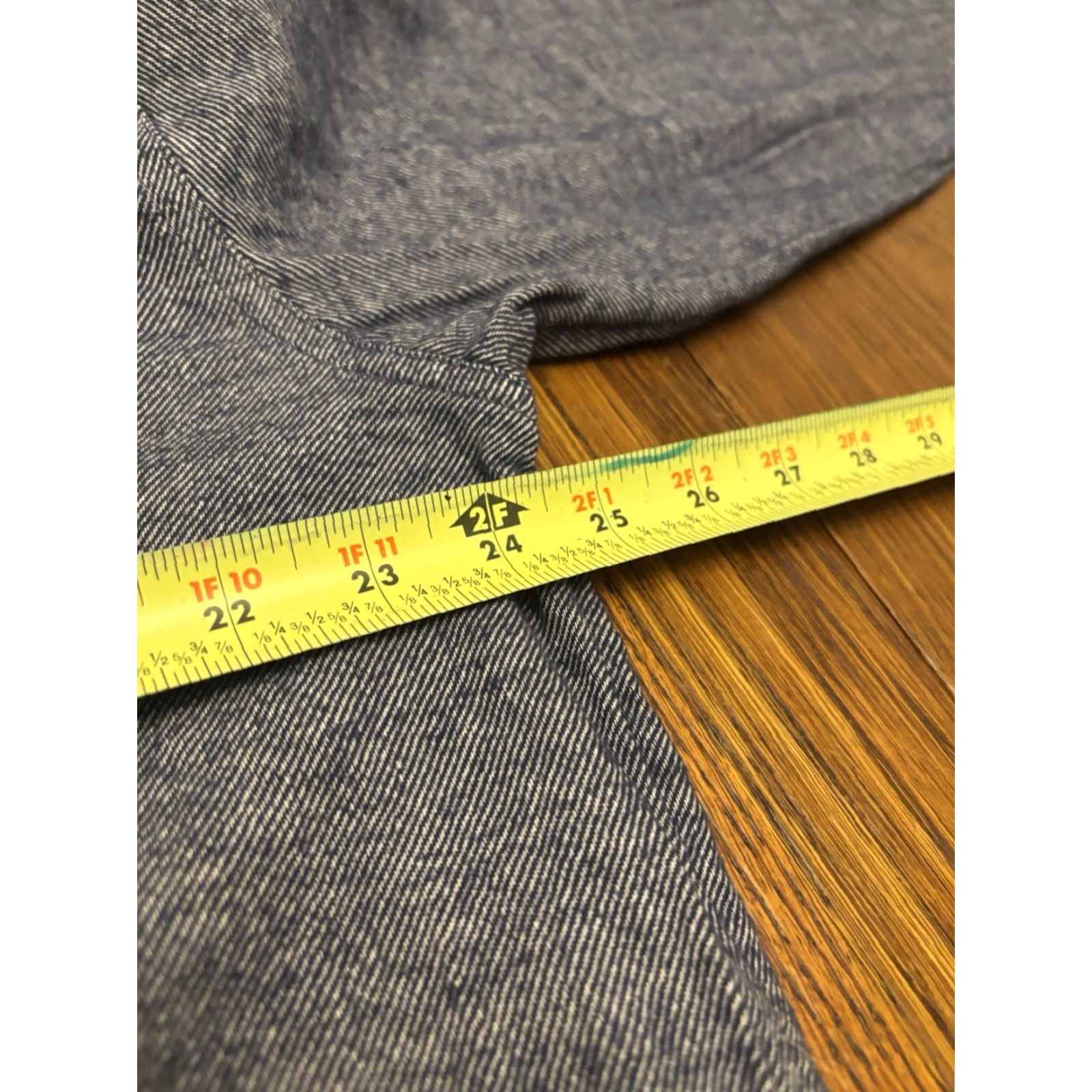 Vintage Aerie Woman Long Sleeve Oversized Lumberjane Button Down Shirt XS Blue Shirt Womens XS Home/Office Blouse Size XS / US 0-2 / IT 36-38 - 3 Thumbnail