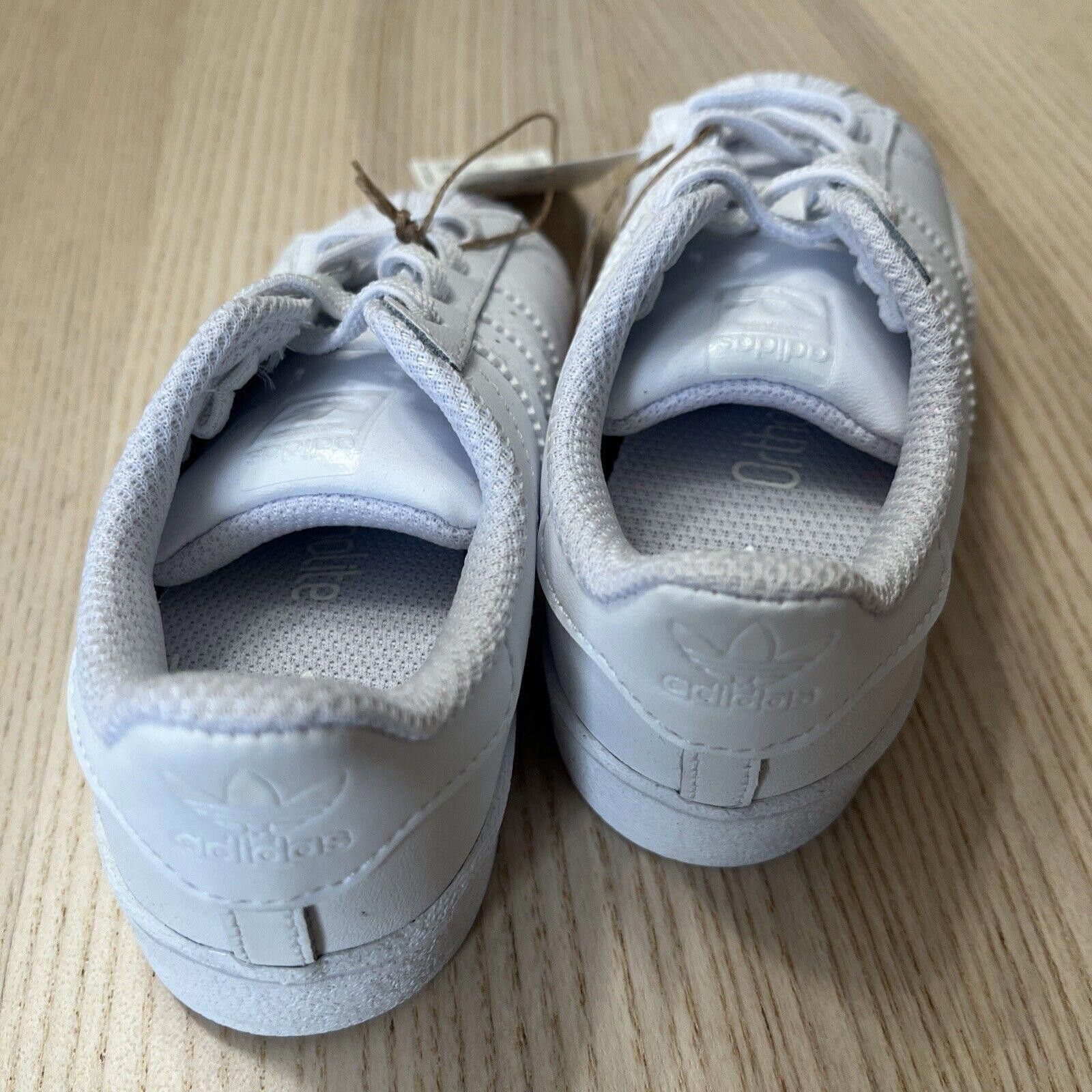 Adidas adidas toddler Superstar EL I Shoes All White EF5397 9K Size US 9 / EU 42 - 3 Thumbnail