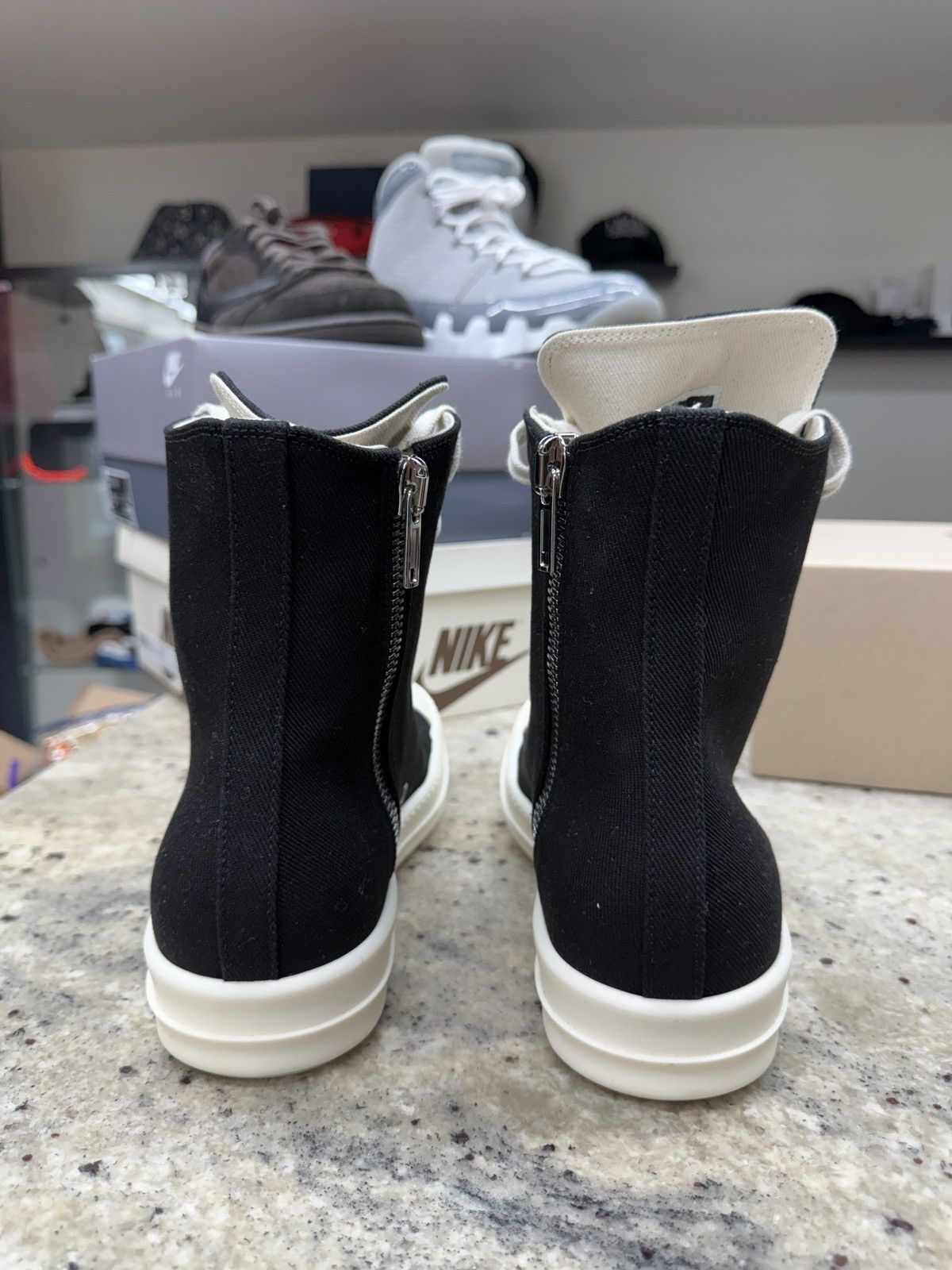 Rick Owens Rick Owen Geobasket Hightops Size US 9.5 / EU 42-43 - 4 Thumbnail