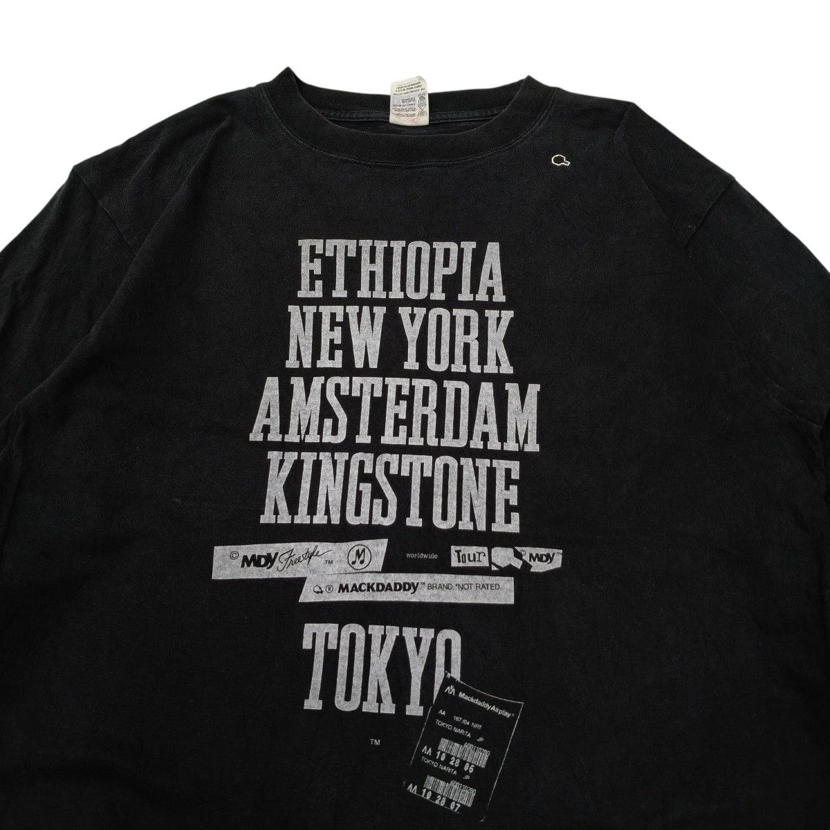 Japanese Brand Japanese MACKDADDY Airplay Worldwide Tour Tshirt Size US L / EU 52-54 / 3 - 3 Thumbnail