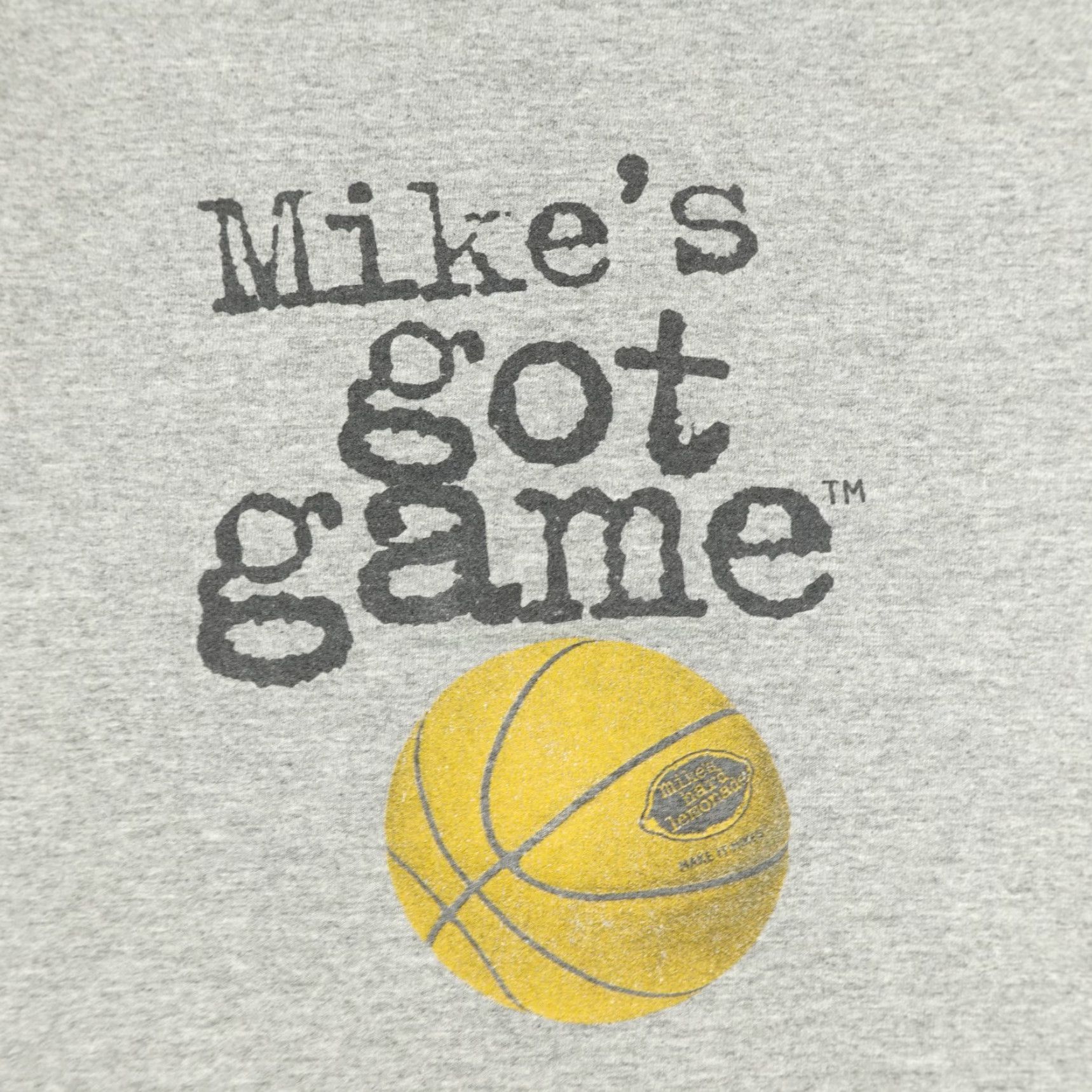 Vintage VINTAGE Mikes Hard Lemonade Shirt Mens XL Gray Basketball Made In USA 90s Y2K Size US XL / EU 56 / 4 - 3 Thumbnail