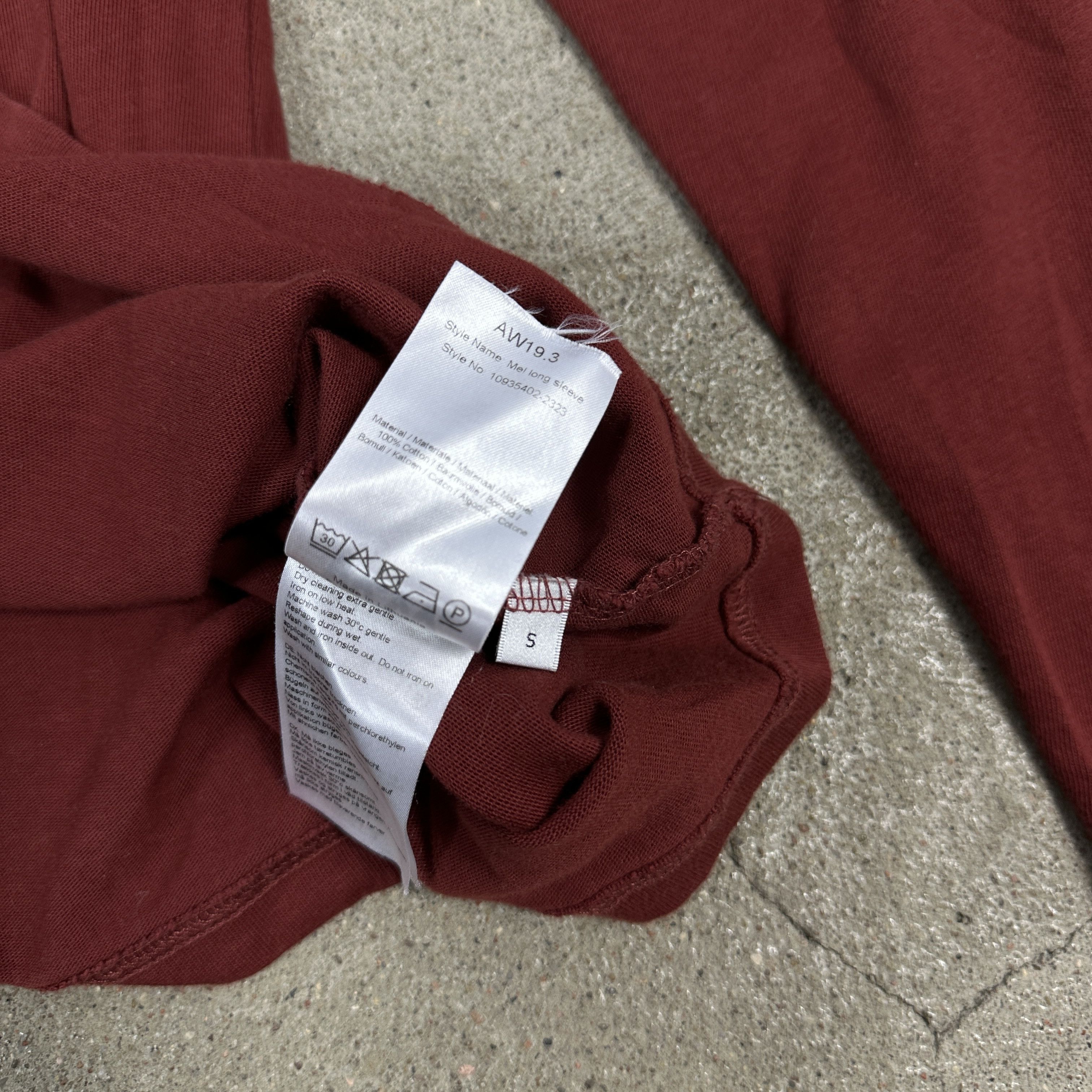 Vintage × Wood Wood Vintage Streetwear Casual Wood Wood Y2K Longsleeve Size US S / EU 44-46 / 1 - 6 Thumbnail