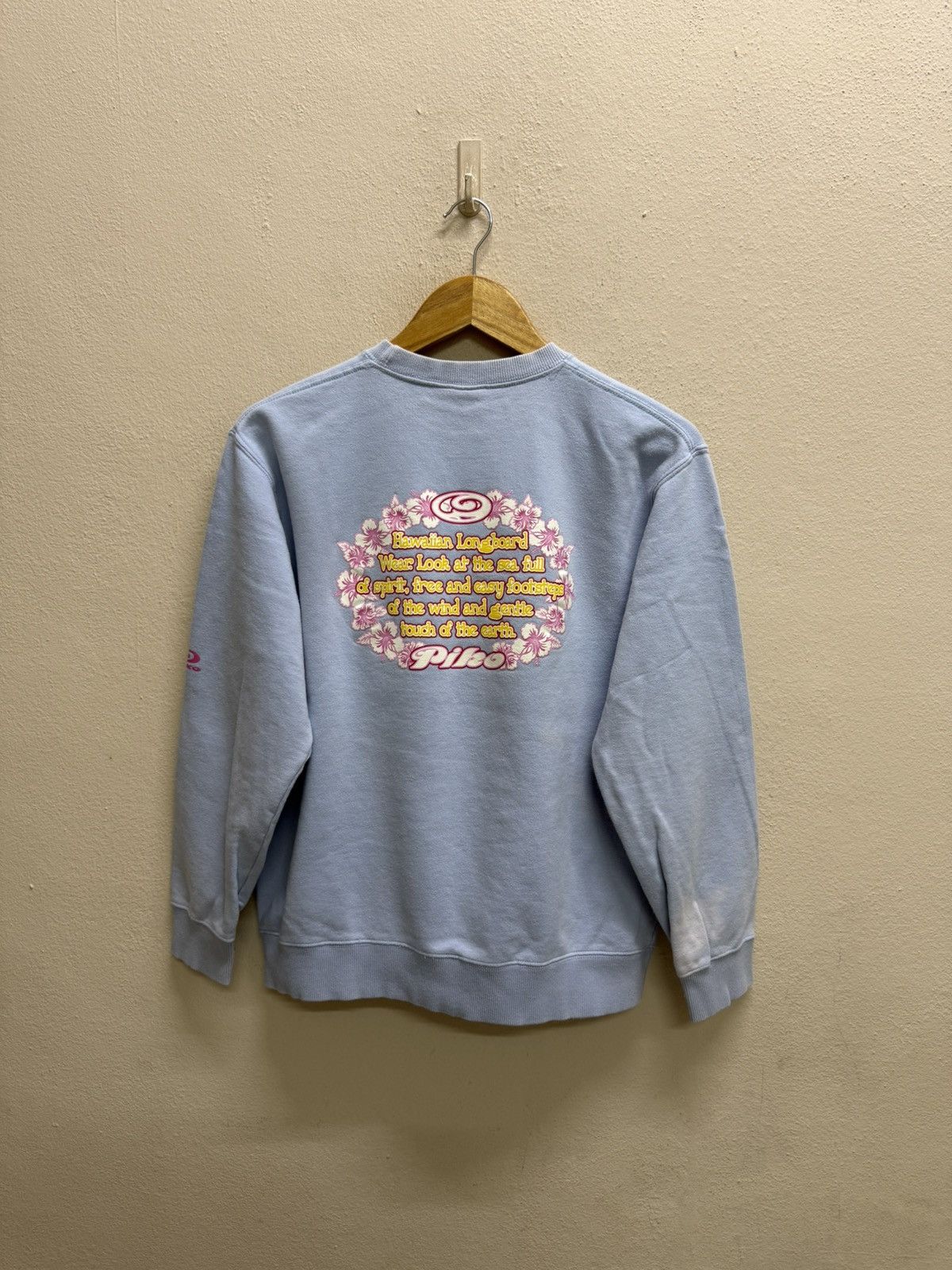 Vintage Vintage Piko Hawaiian Longboard Backhit Spellout Sweatshirt Size M / US 6-8 / IT 42-44 - 16 Thumbnail