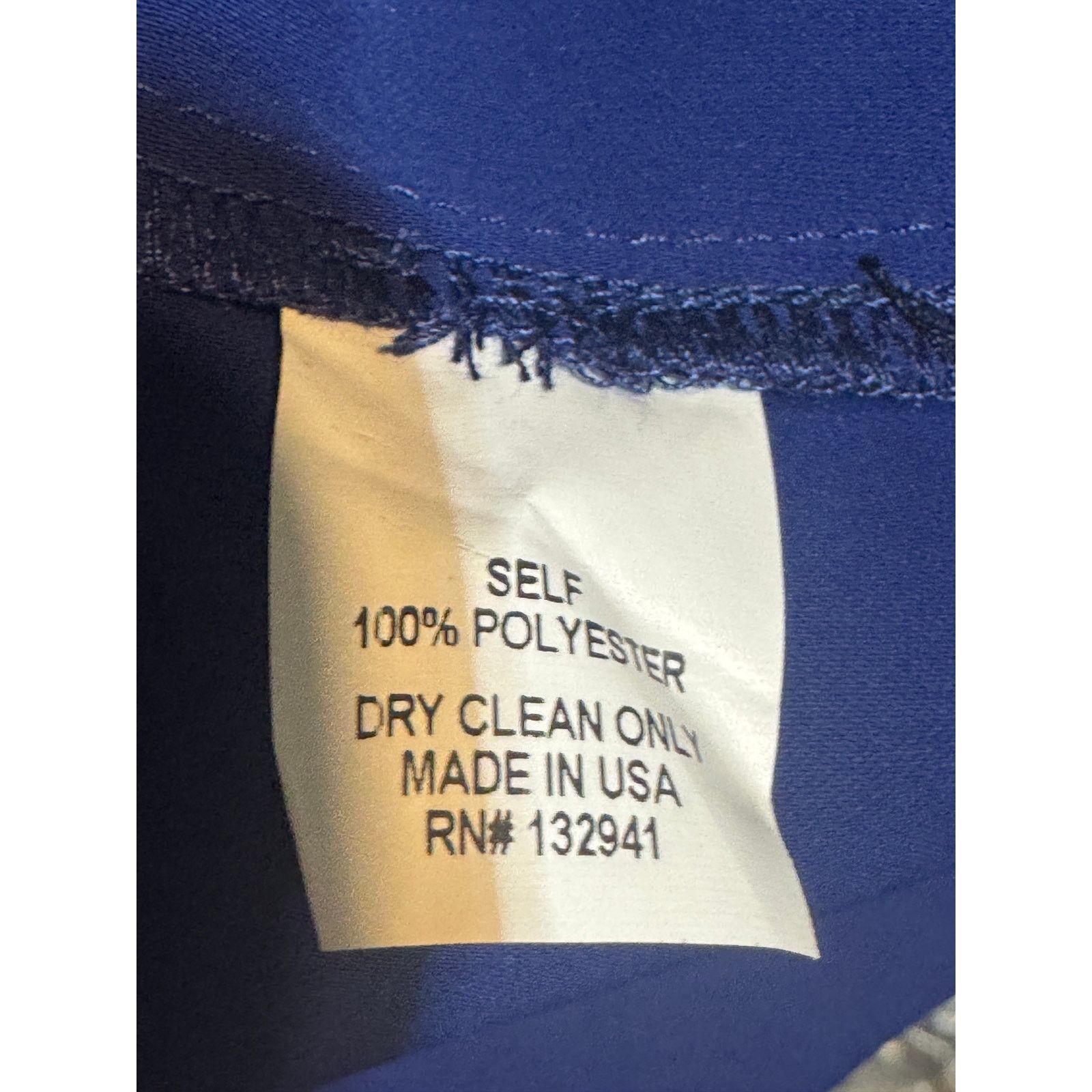 Amanda Uprichard Amanda Uprichard Cobalt Blue Flutter Sleeve Blouse Small Size S / US 4 / IT 40 - 6 Thumbnail
