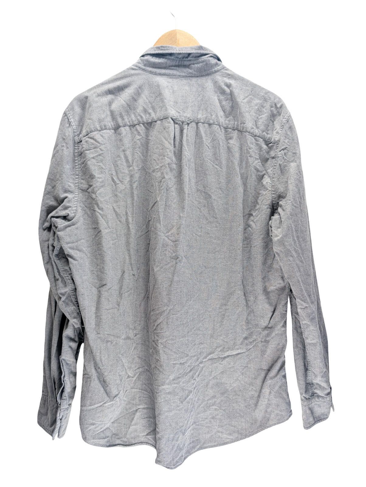 American Eagle Outfitters American Eagle Button Down Shirt XL Soft Classic Fit Grey Size US XL / EU 56 / 4 - 4 Thumbnail