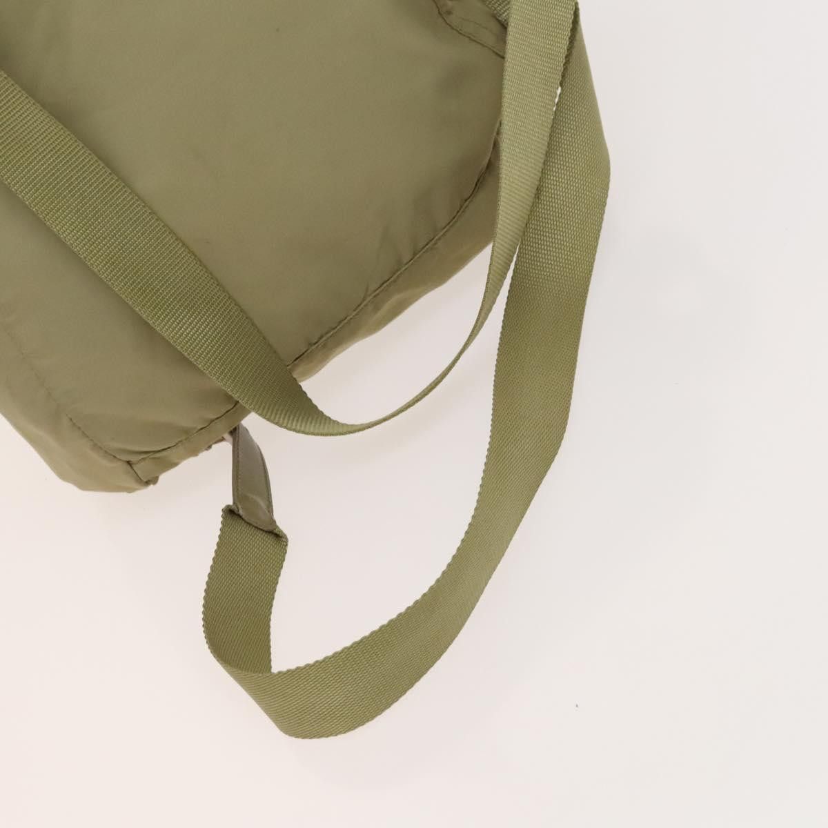 Prada PRADA Backpack Nylon Khaki Silver Size ONE SIZE - 7 Thumbnail