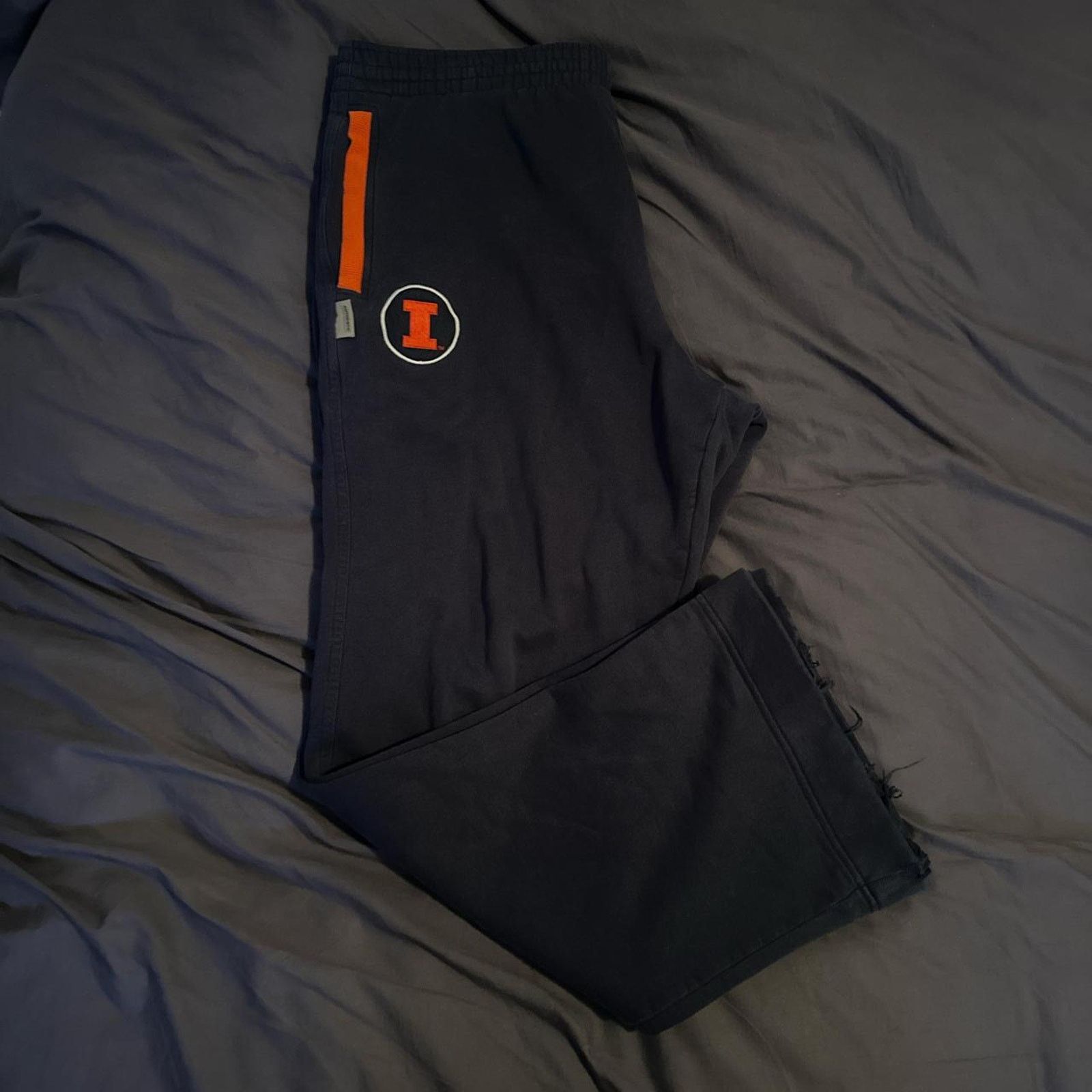 Nike Y2K University of Illinois Nike Elite Sweat Pants Size L Size US 34 / EU 50 - 1 Thumbnail