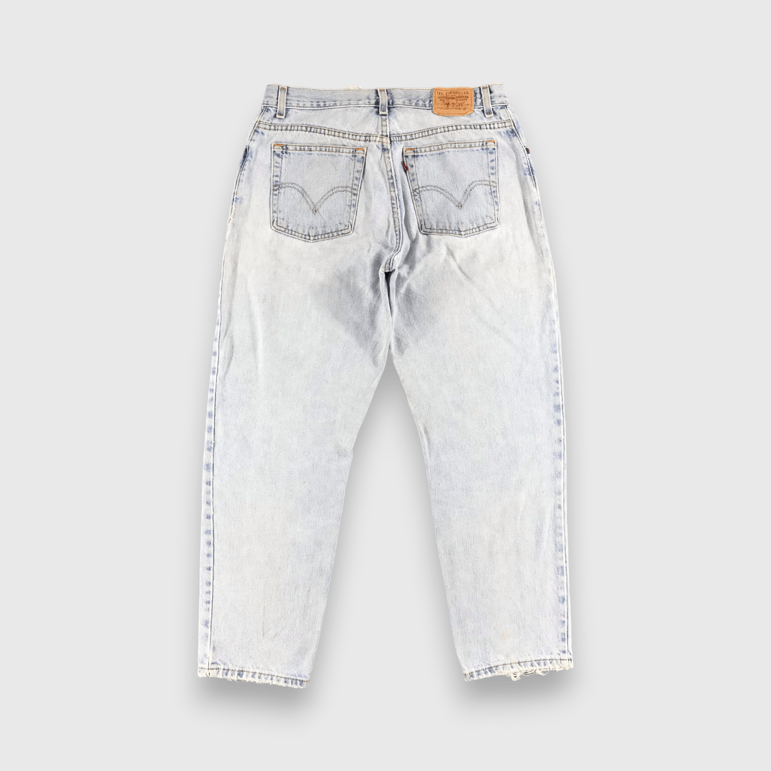 Levi's Vintage Light Wash Levis 550 Jeans- J1372 Size US 33 - 2 Thumbnail