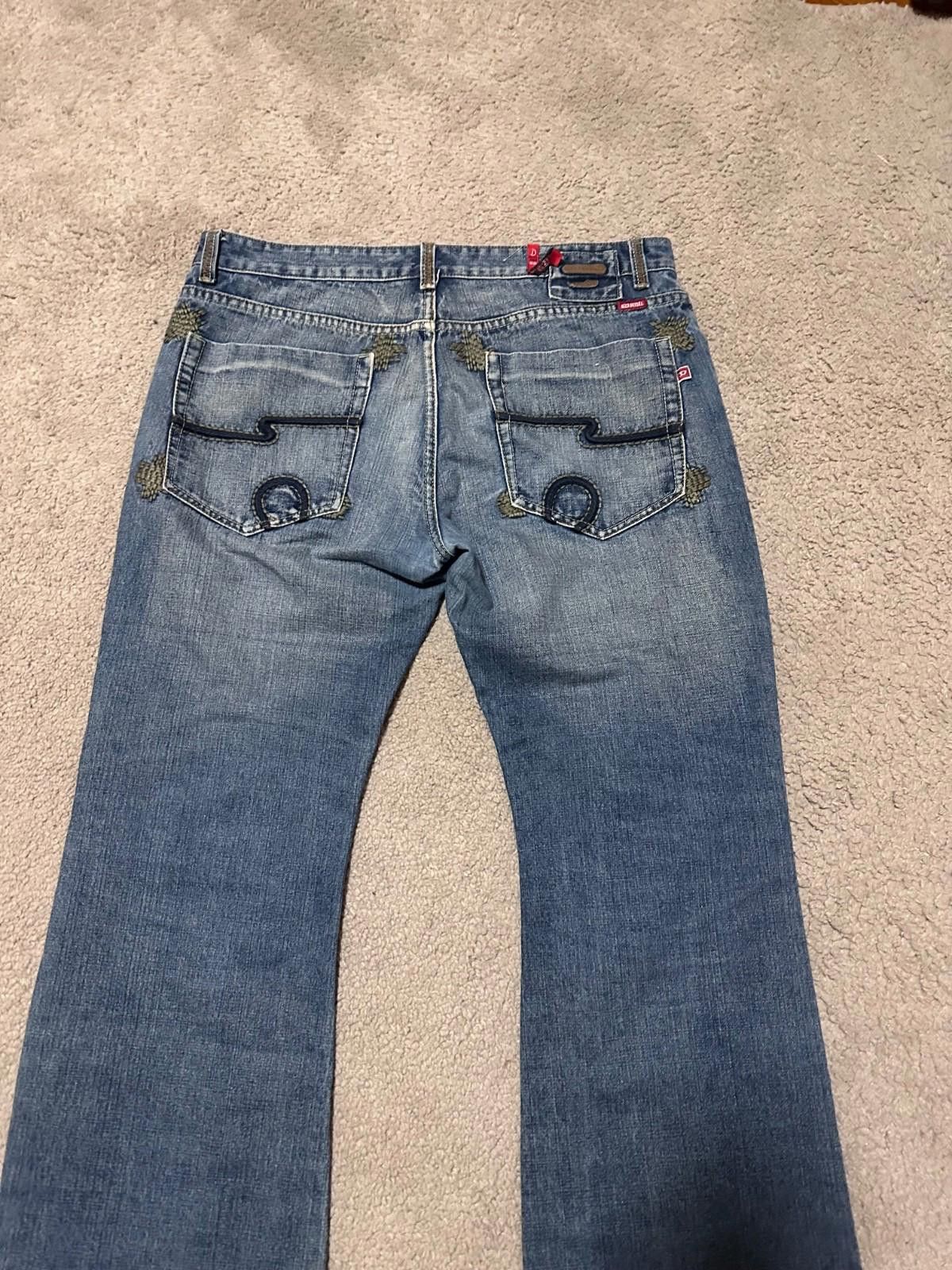 Diesel Vintage Diesel Jeans Mens 40 Blue Denim Pants Straight Y2K Size US 40 / EU 56 - 3 Thumbnail