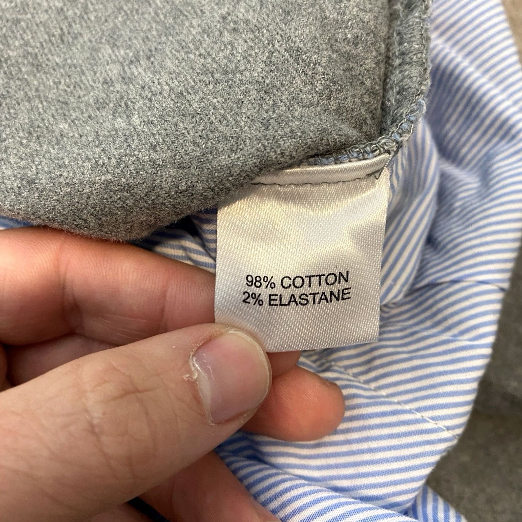 Peter Millar Peter Millar Crown Pants Mens 50 R Gray Stretch Cotton 5-Pocket Flat Front 50x34 Pants Mens Gray 5-Pocket Stretch Cotton Flat Front Size US 34 / EU 50 - 7 Thumbnail