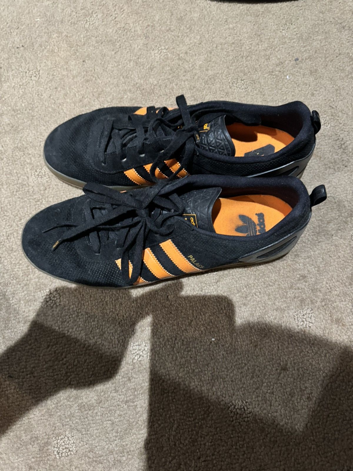Adidas × Palace Robert Pattison Palace pro black and orange Size US 11.5 / EU 44-45 - 3 Thumbnail