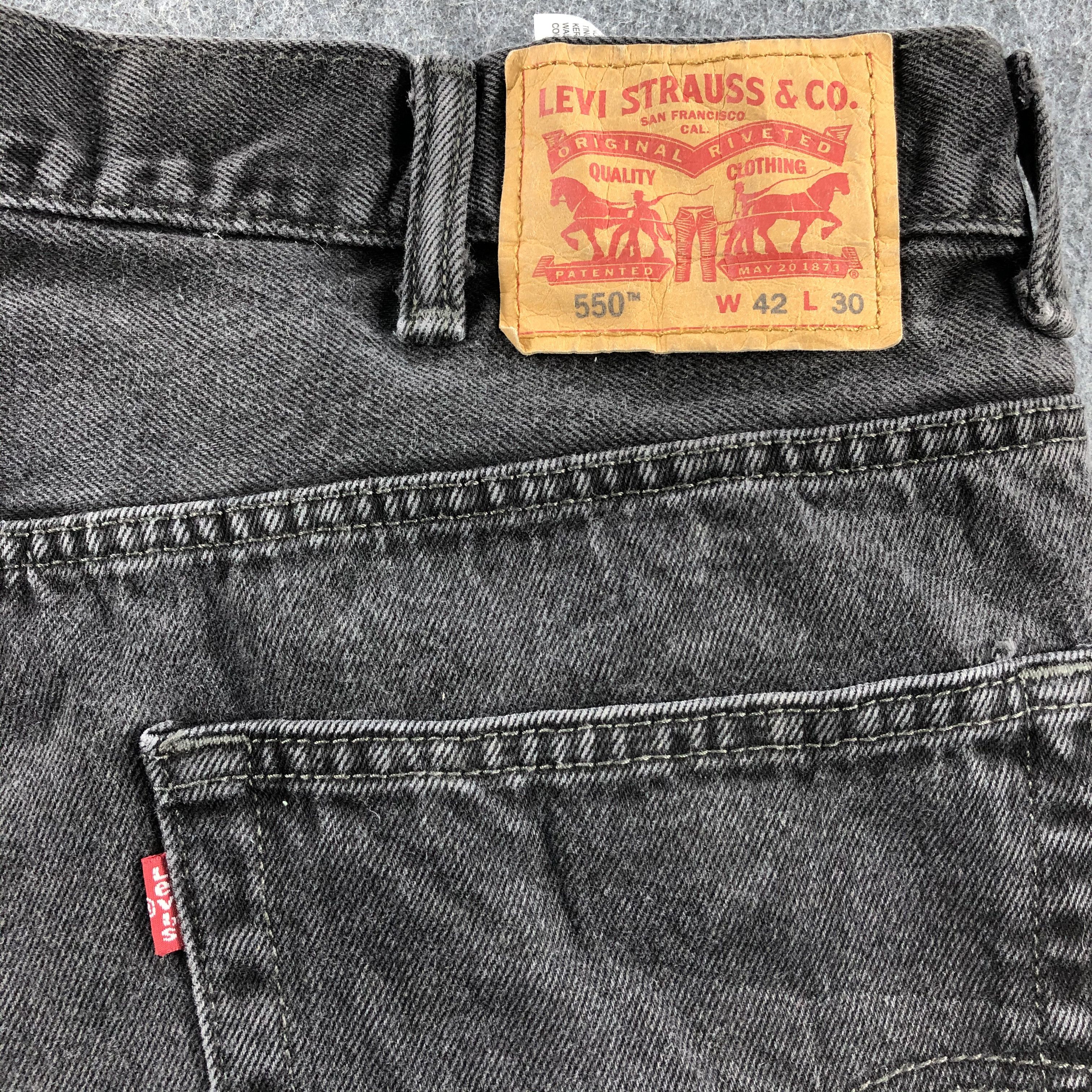 Levi's Vintage Levis 550 Earth Tone Jeans-J1123 Size US 40 / EU 56 - 5 Thumbnail