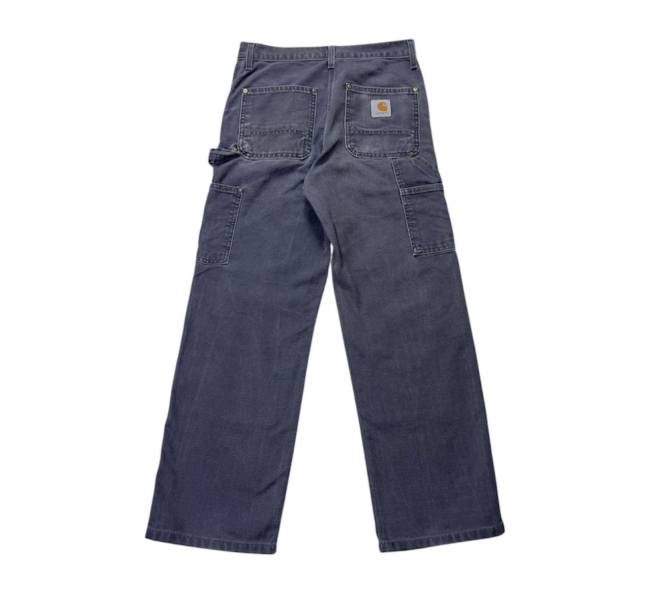 Carhartt Vintage 90s Carhatt double knee washed y2k sun faded pants Size US 29 - 1 Thumbnail
