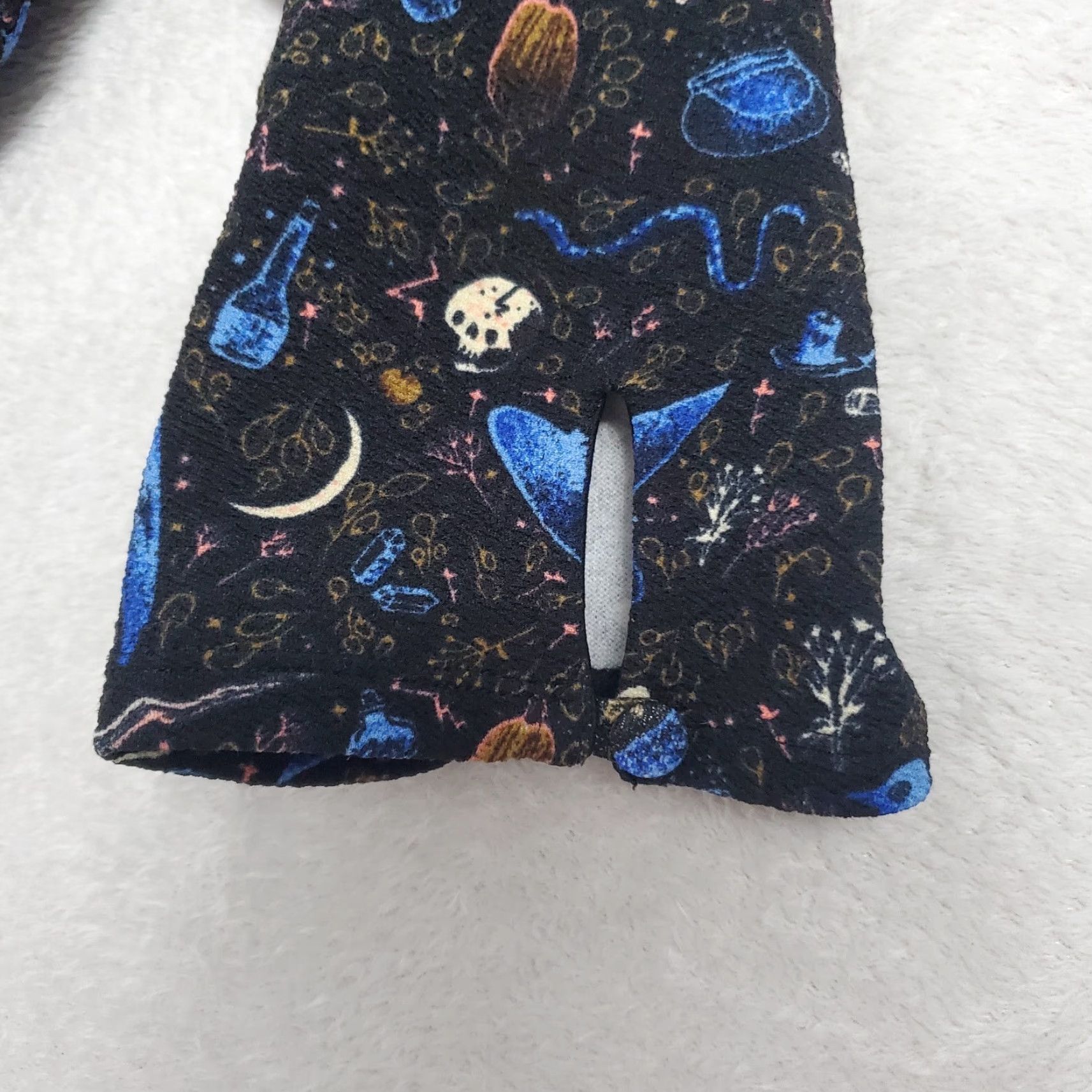 Etro VINTAGE Smak Parlour Dress Women 1X Black Shift Witchy Things Cosmic Retro Pockets Size XL / US 12-14 / IT 48-50 - 7 Thumbnail