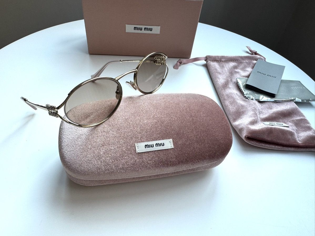 Miu Miu NEW Miu Miu sunglasses SMU 52YS ZVN-20F Size ONE SIZE - 5 Thumbnail